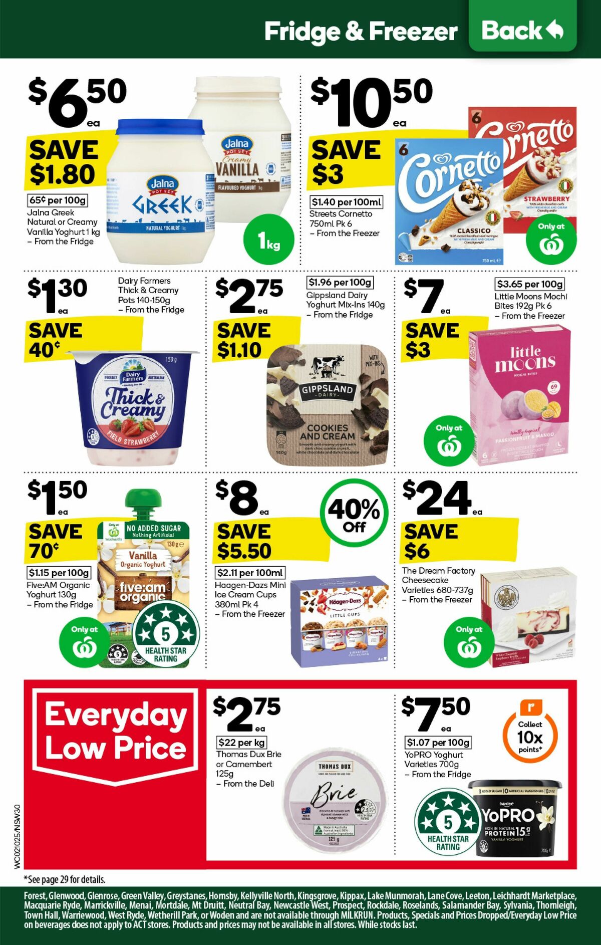 Woolworths Catalogues from 2 October