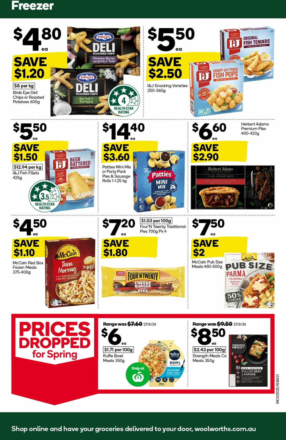 Woolworths Catalogues from 2 October