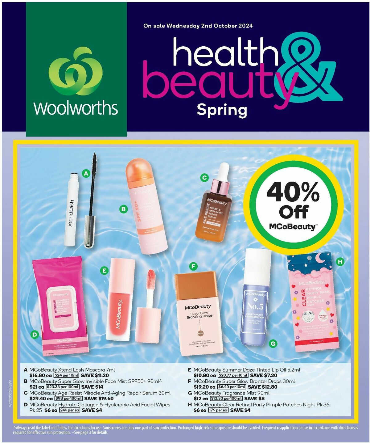 Woolworths Spring Health & Beauty Catalogue Catalogues from 2 October