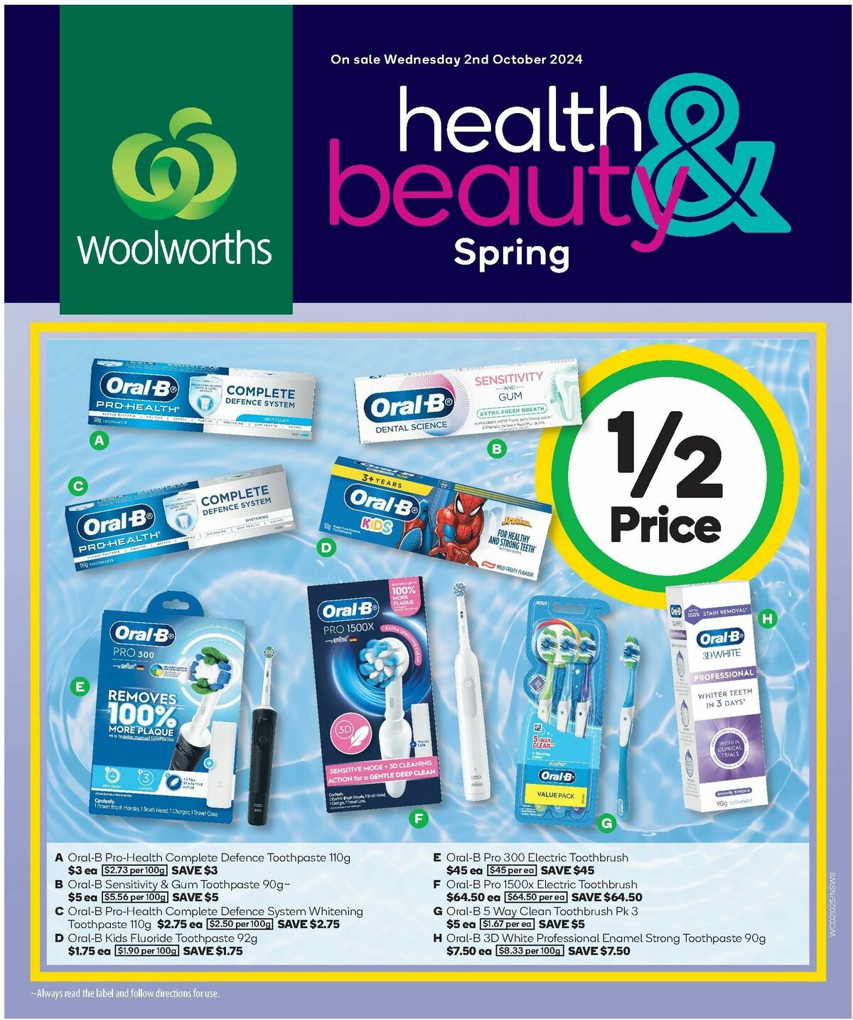 Woolworths Spring Health & Beauty Catalogue Catalogues from 2 October