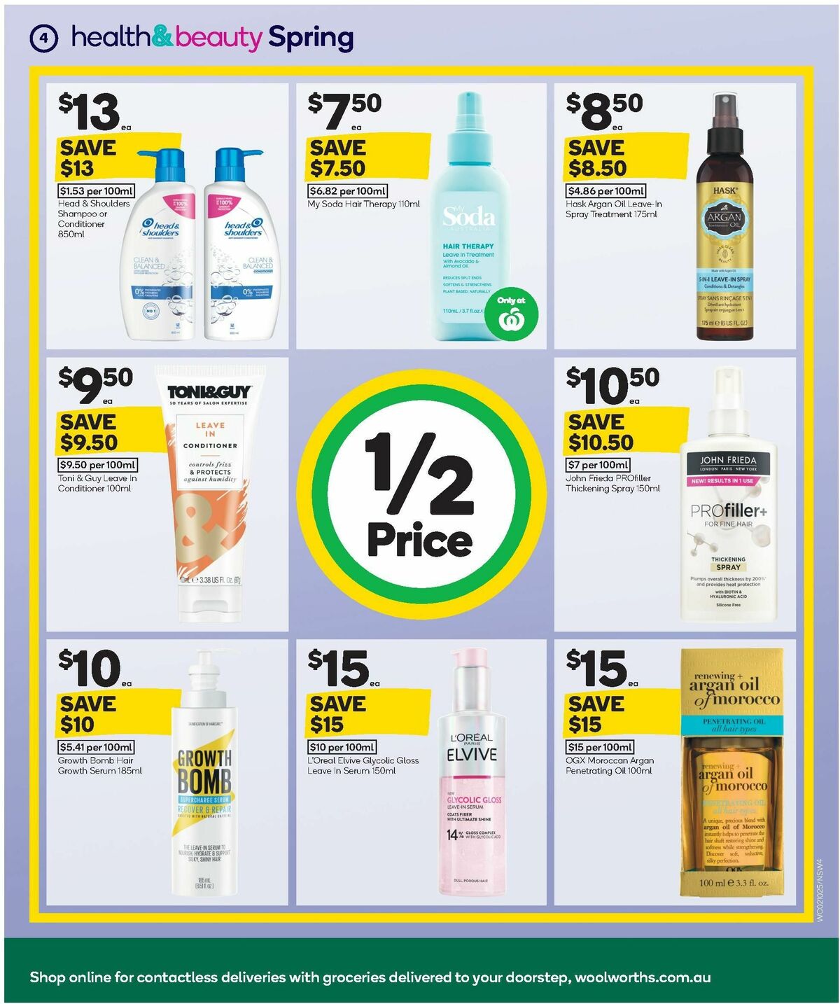 Woolworths Spring Health & Beauty Catalogue Catalogues from 2 October