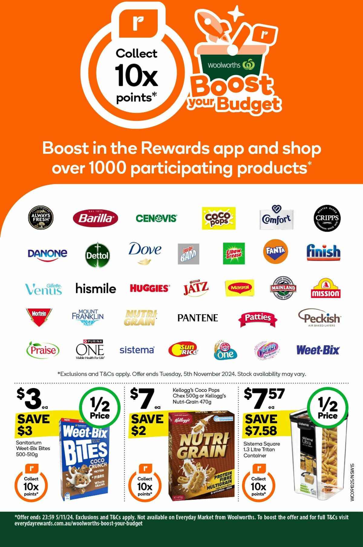 Woolworths Catalogues from 9 October