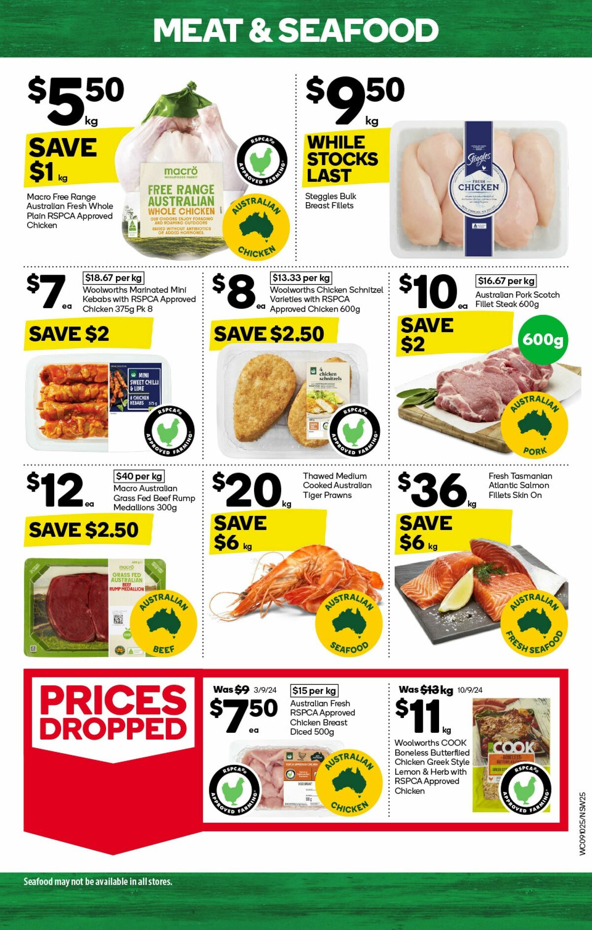 Woolworths Catalogues from 9 October