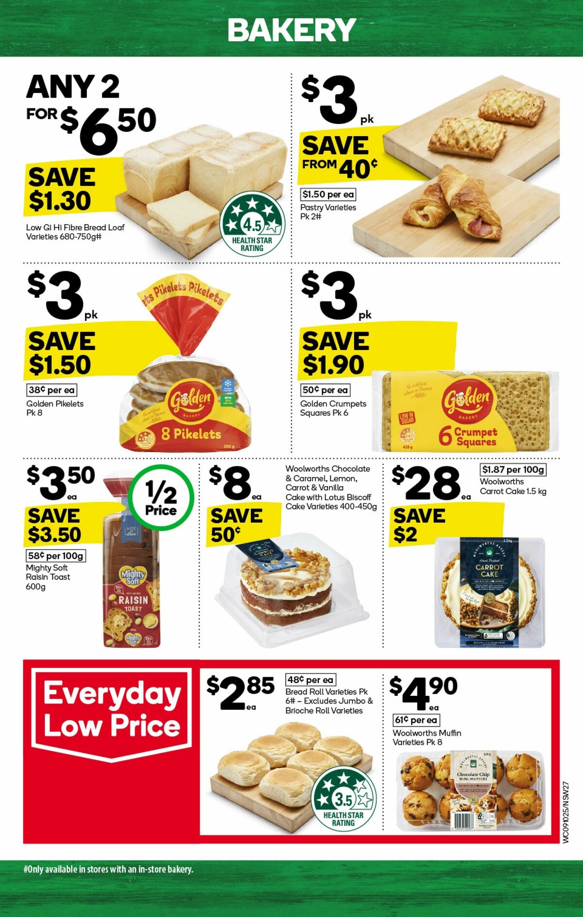 Woolworths Catalogues from 9 October