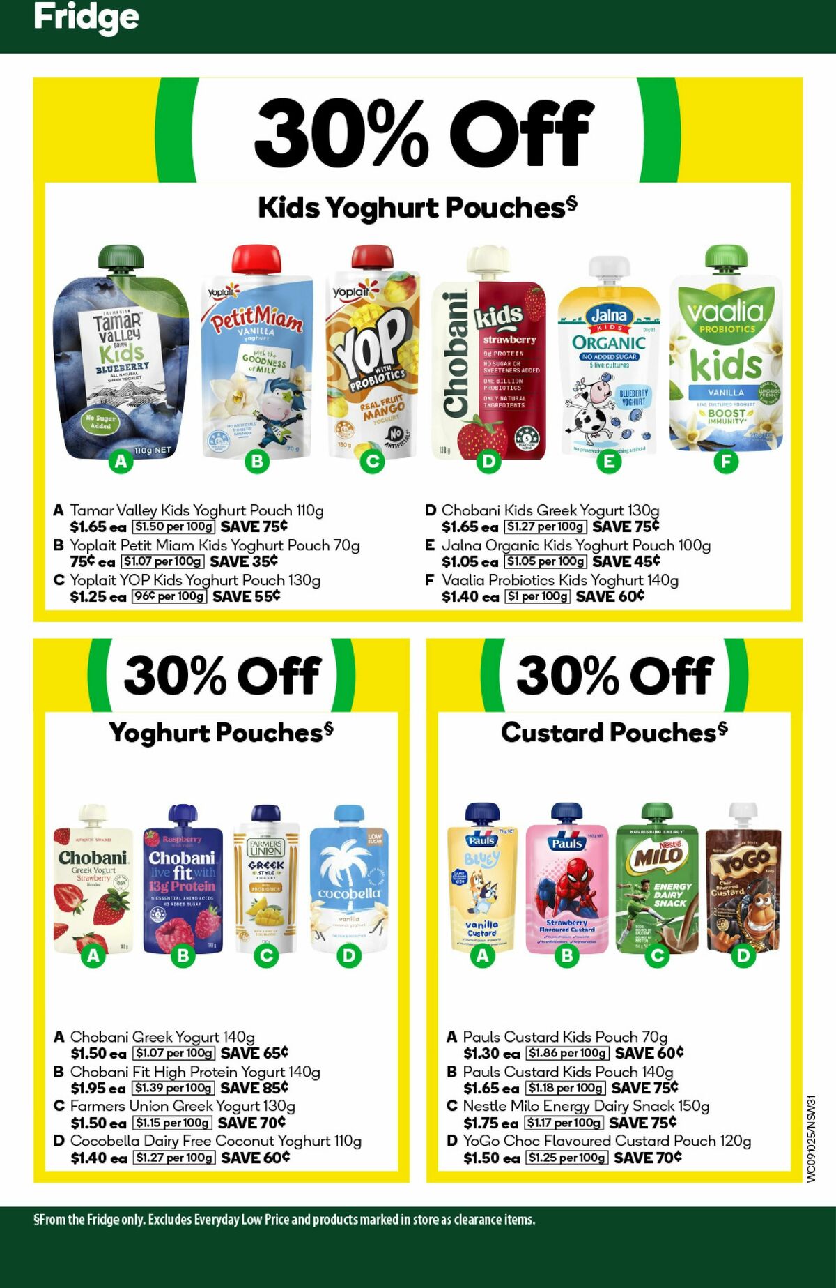 Woolworths Catalogues from 9 October