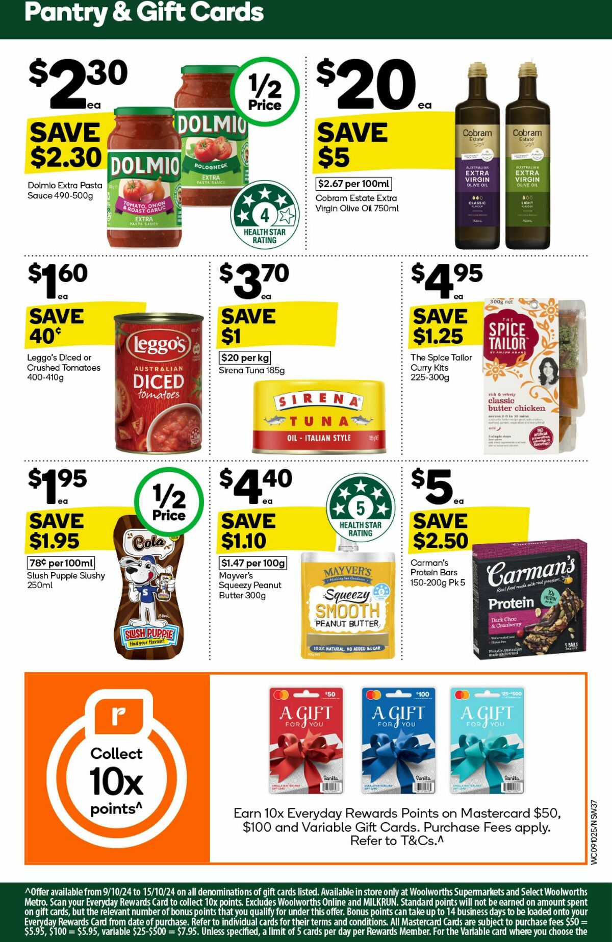 Woolworths Catalogues from 9 October