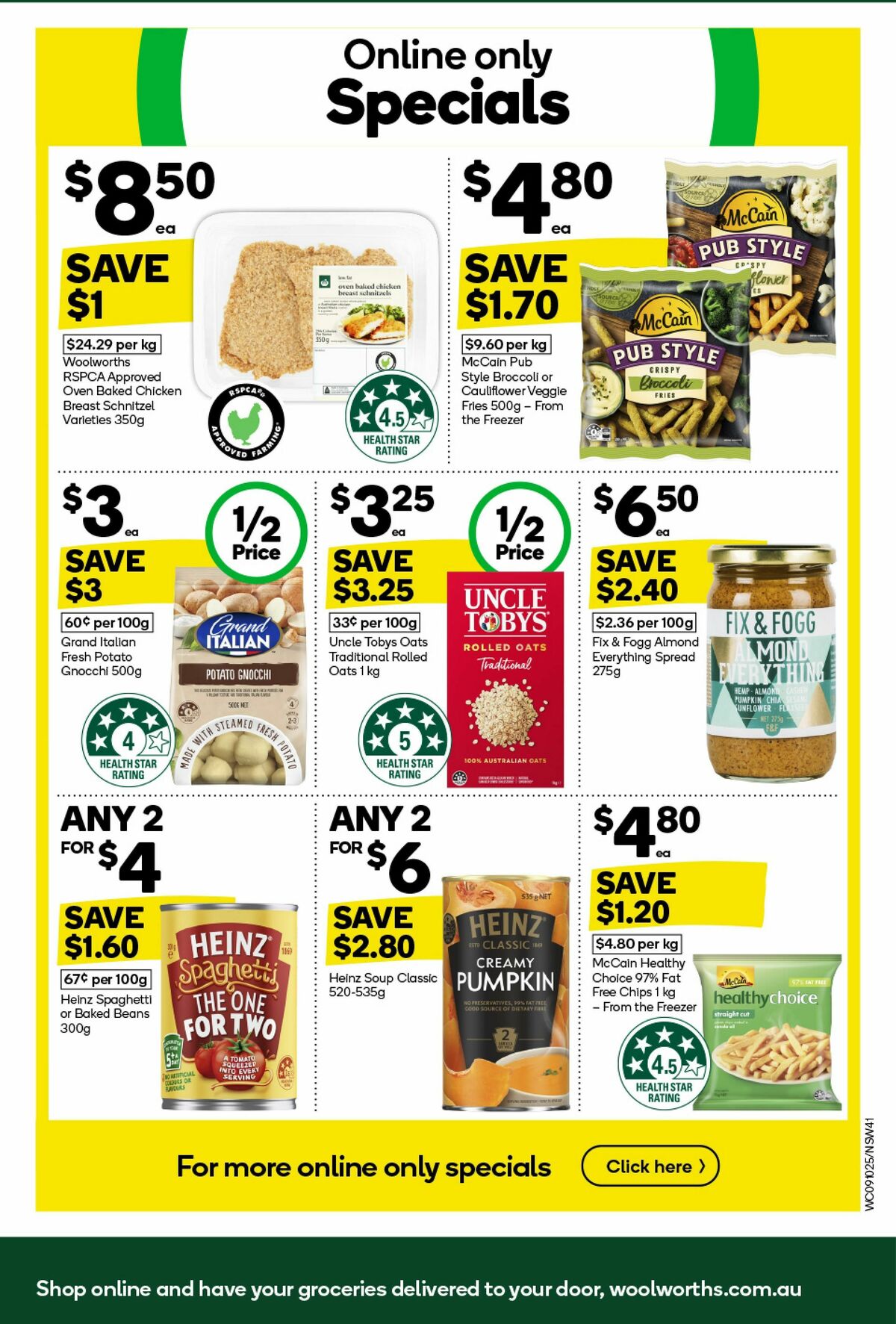 Woolworths Catalogues from 9 October