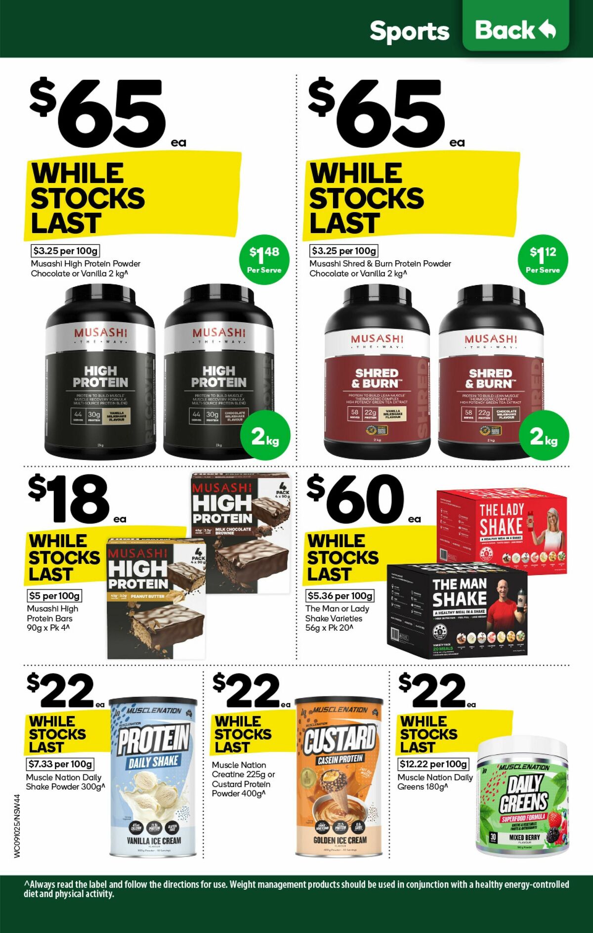 Woolworths Catalogues from 9 October