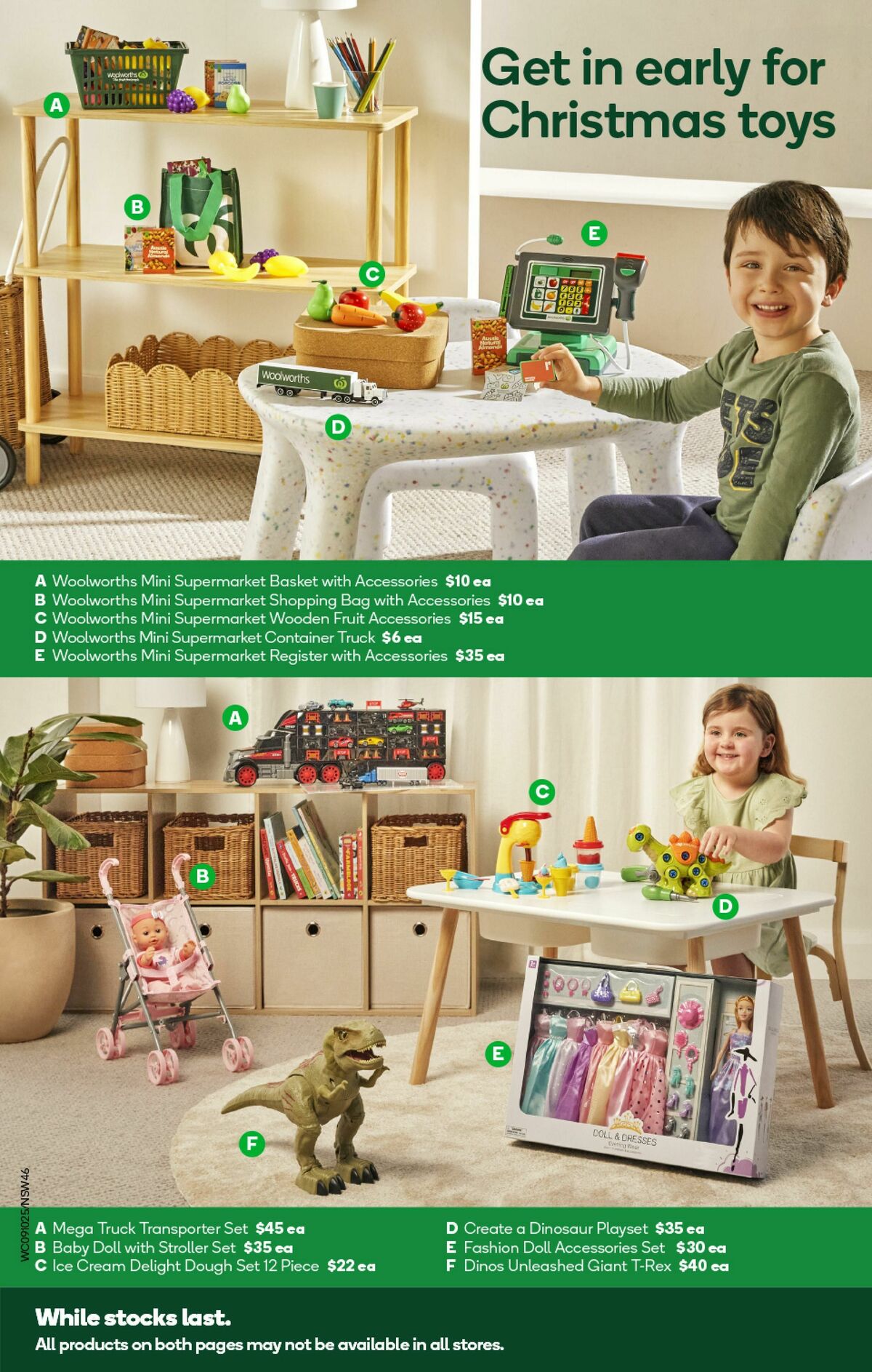 Woolworths Catalogues from 9 October