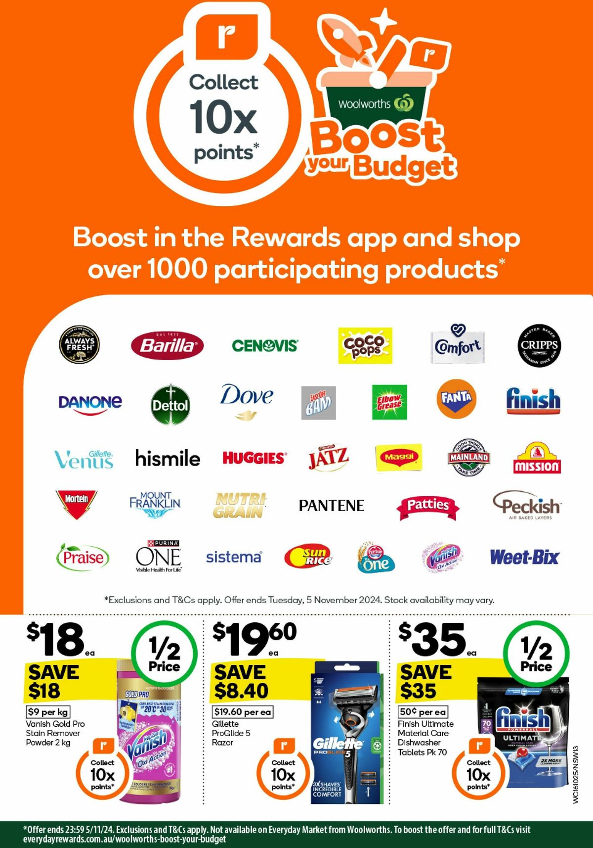 Woolworths Catalogues from 16 October