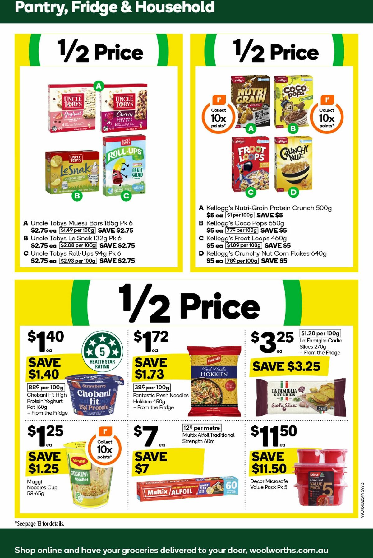 Woolworths Catalogues from 16 October