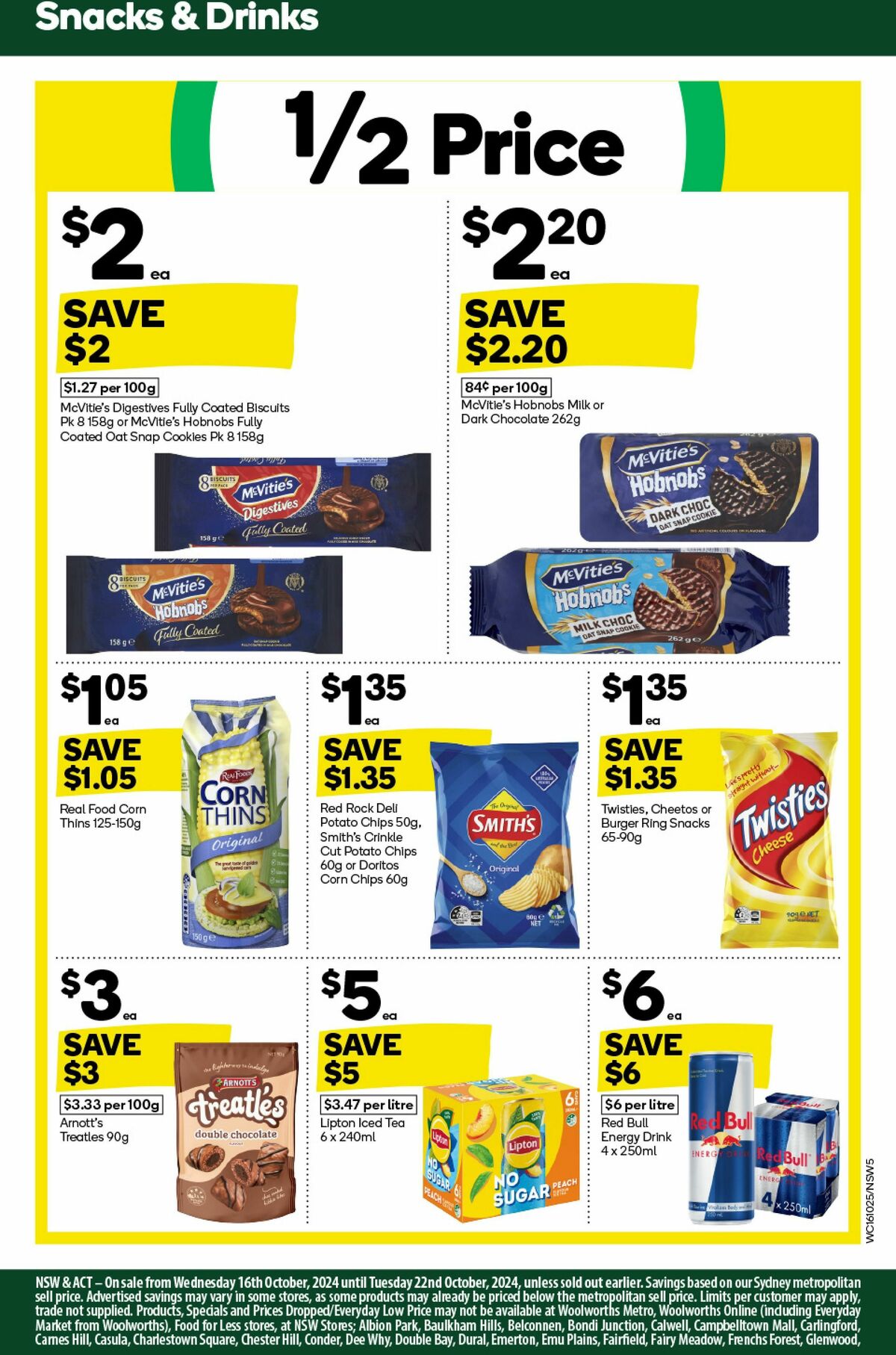 Woolworths Catalogues from 16 October