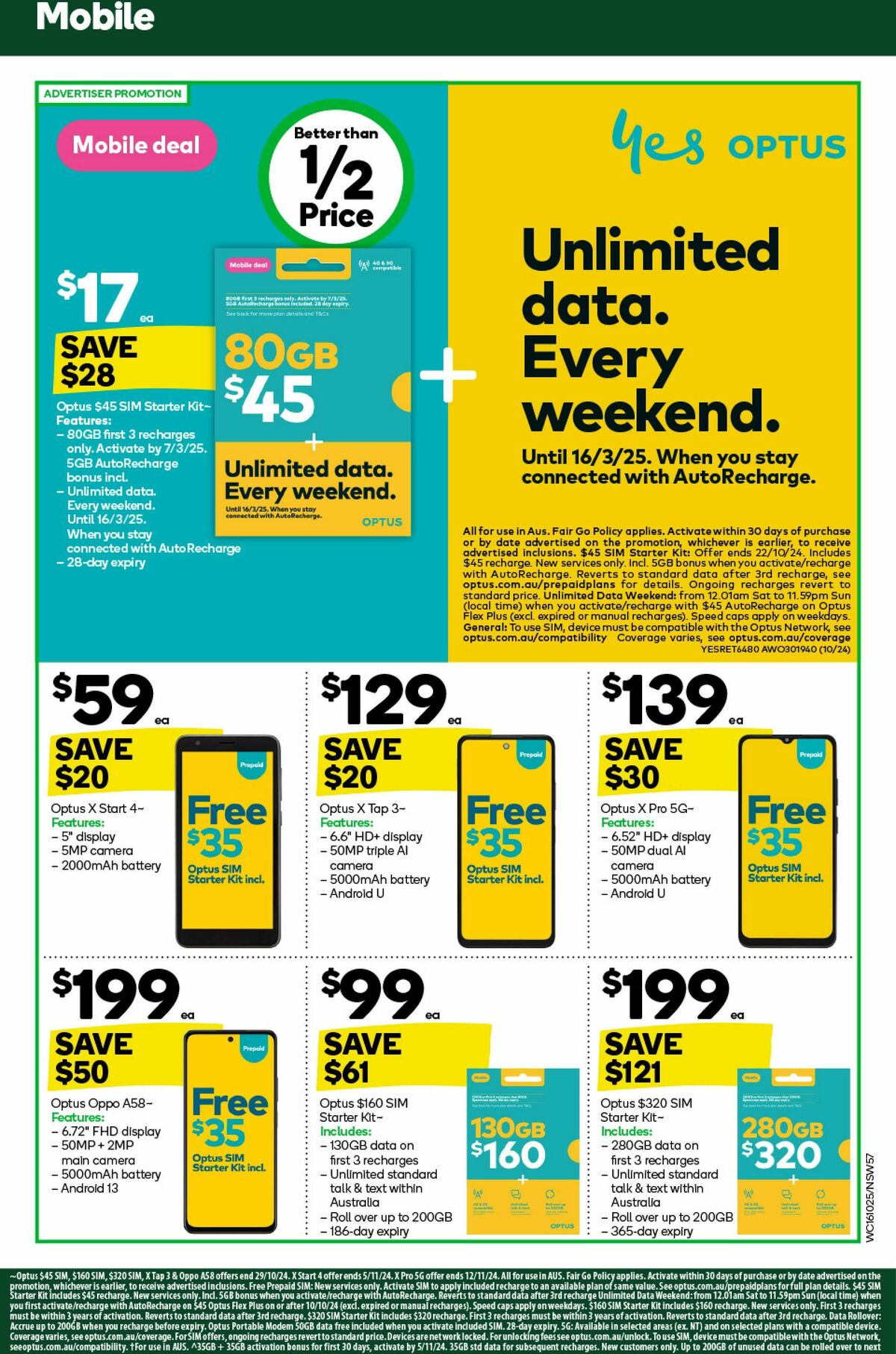 Woolworths Catalogues from 16 October