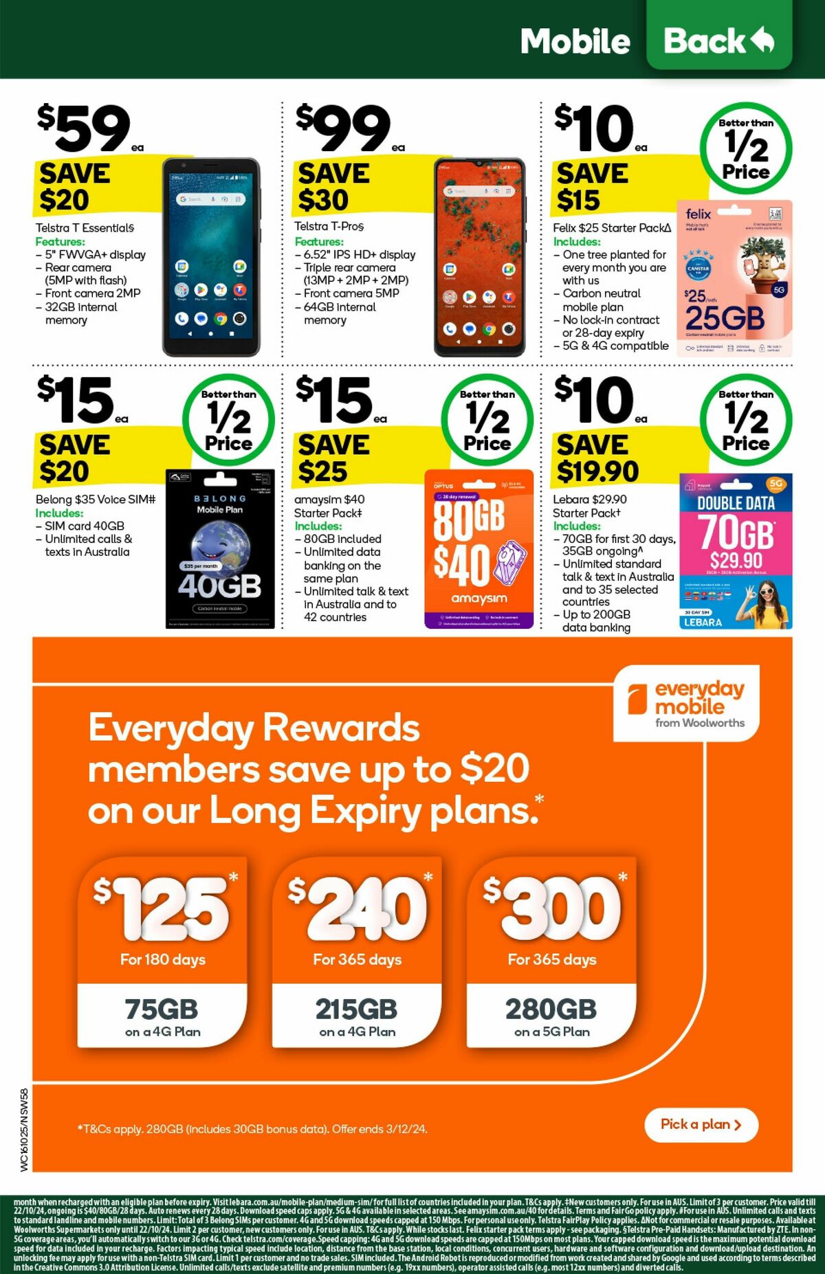 Woolworths Catalogues from 16 October