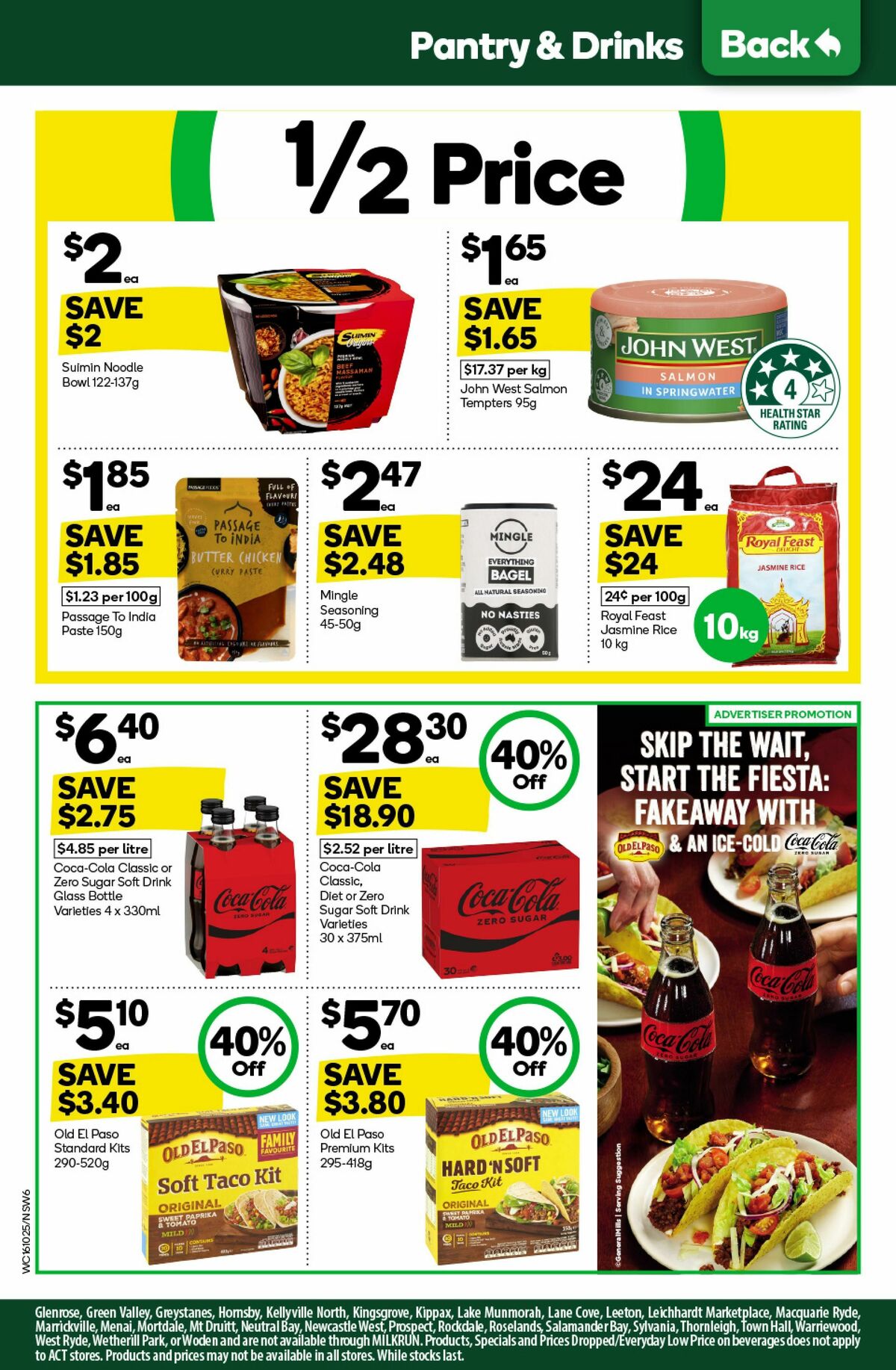 Woolworths Catalogues from 16 October