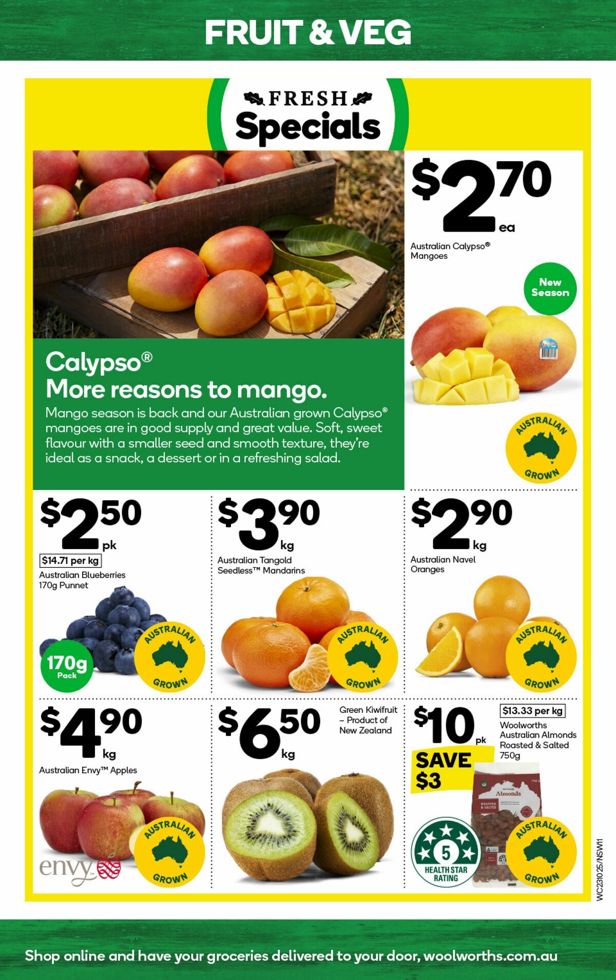 Woolworths Catalogues from 23 October