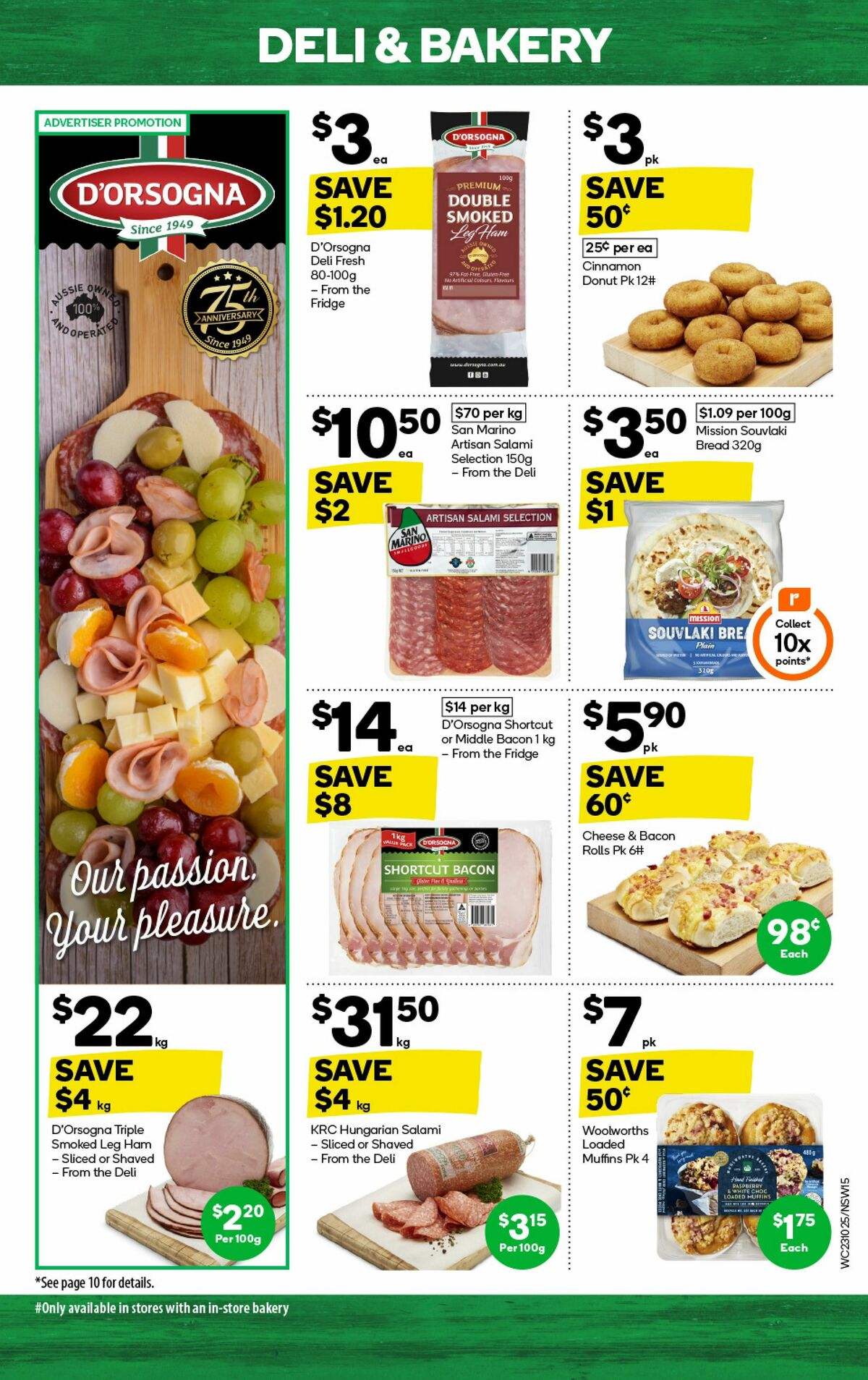 Woolworths Catalogues from 23 October