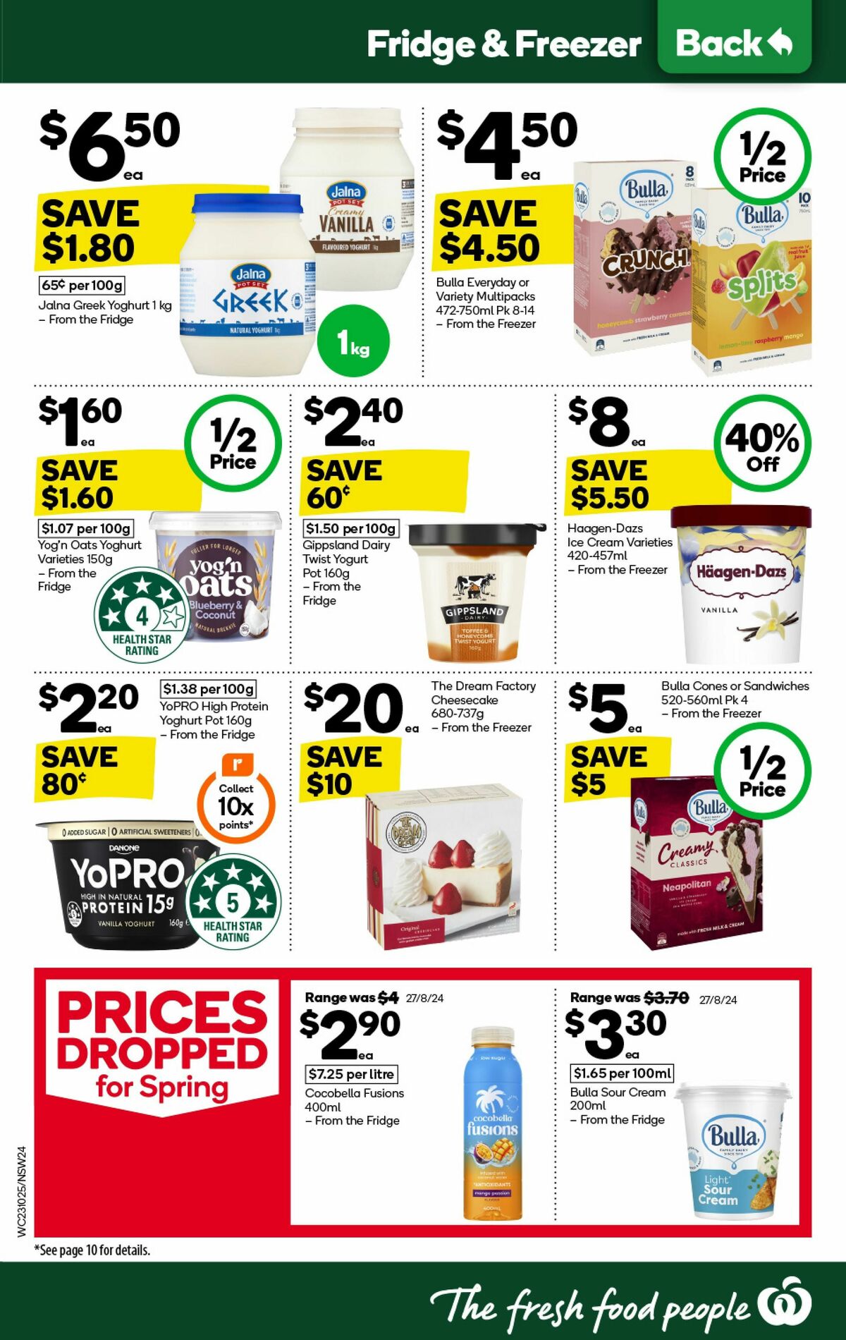 Woolworths Catalogues from 23 October