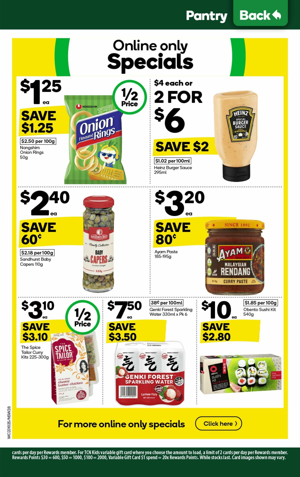 Woolworths Catalogues from 23 October