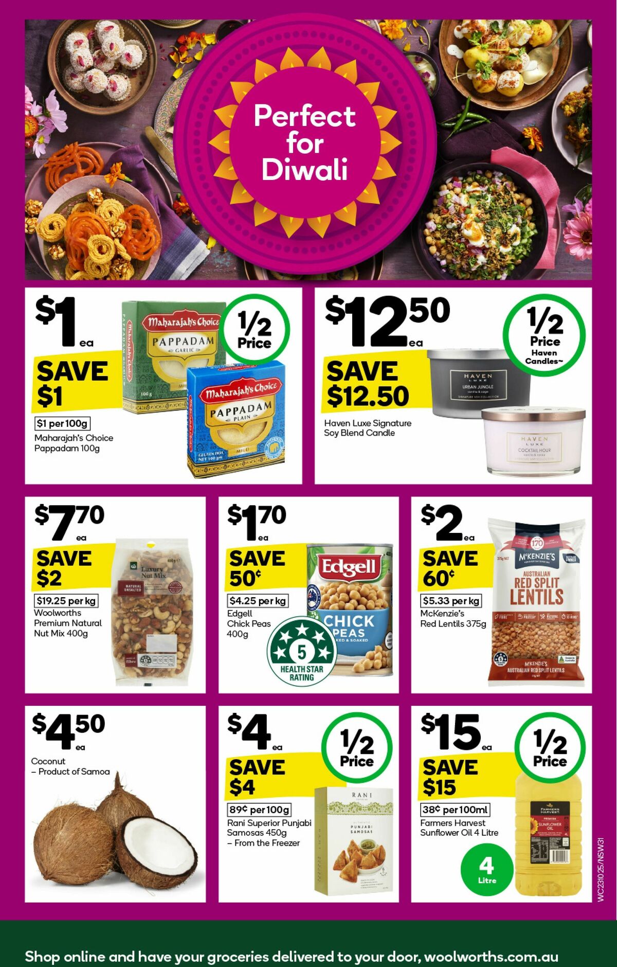 Woolworths Catalogues from 23 October