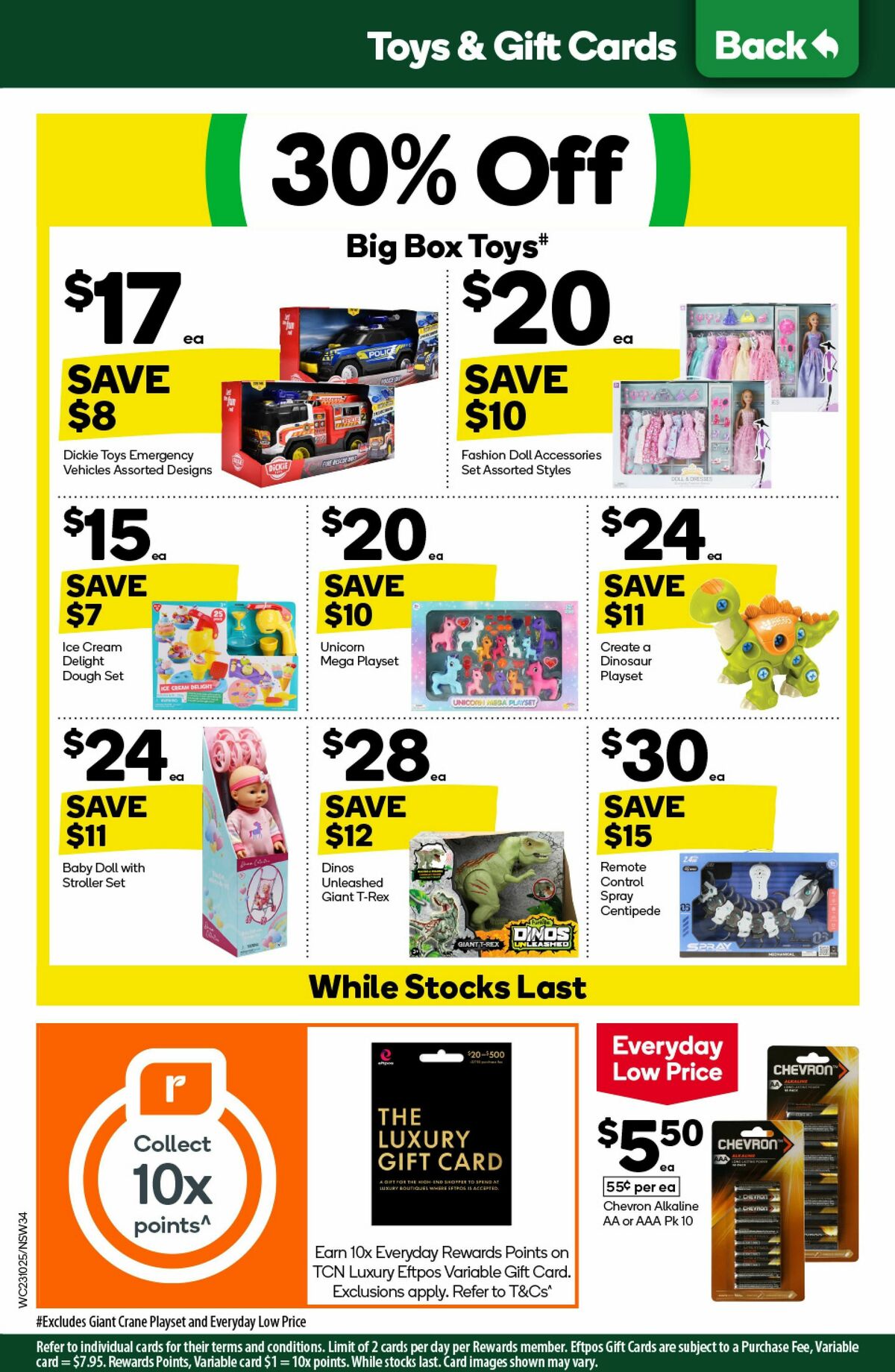 Woolworths Catalogues from 23 October