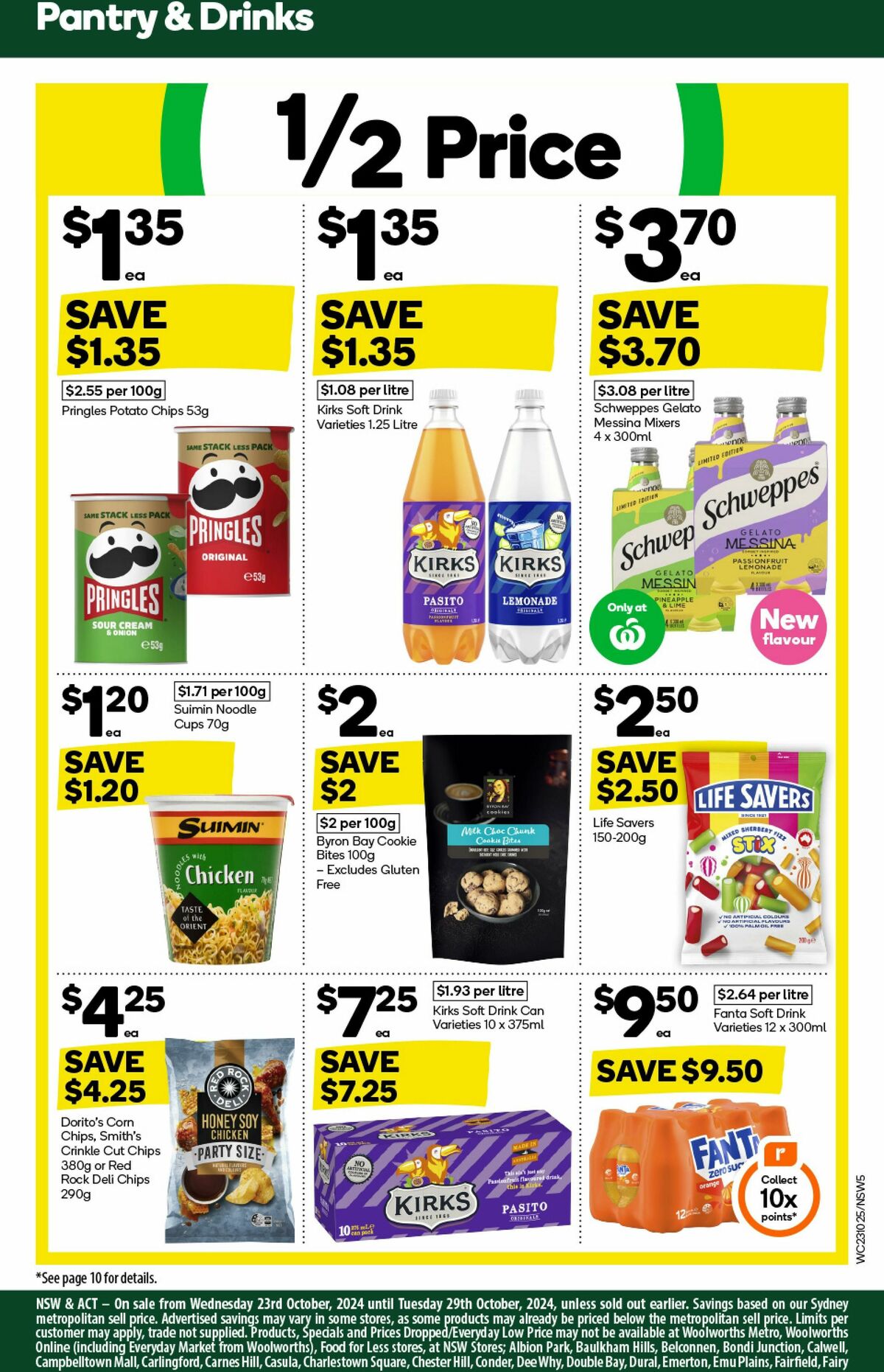 Woolworths Catalogues from 23 October