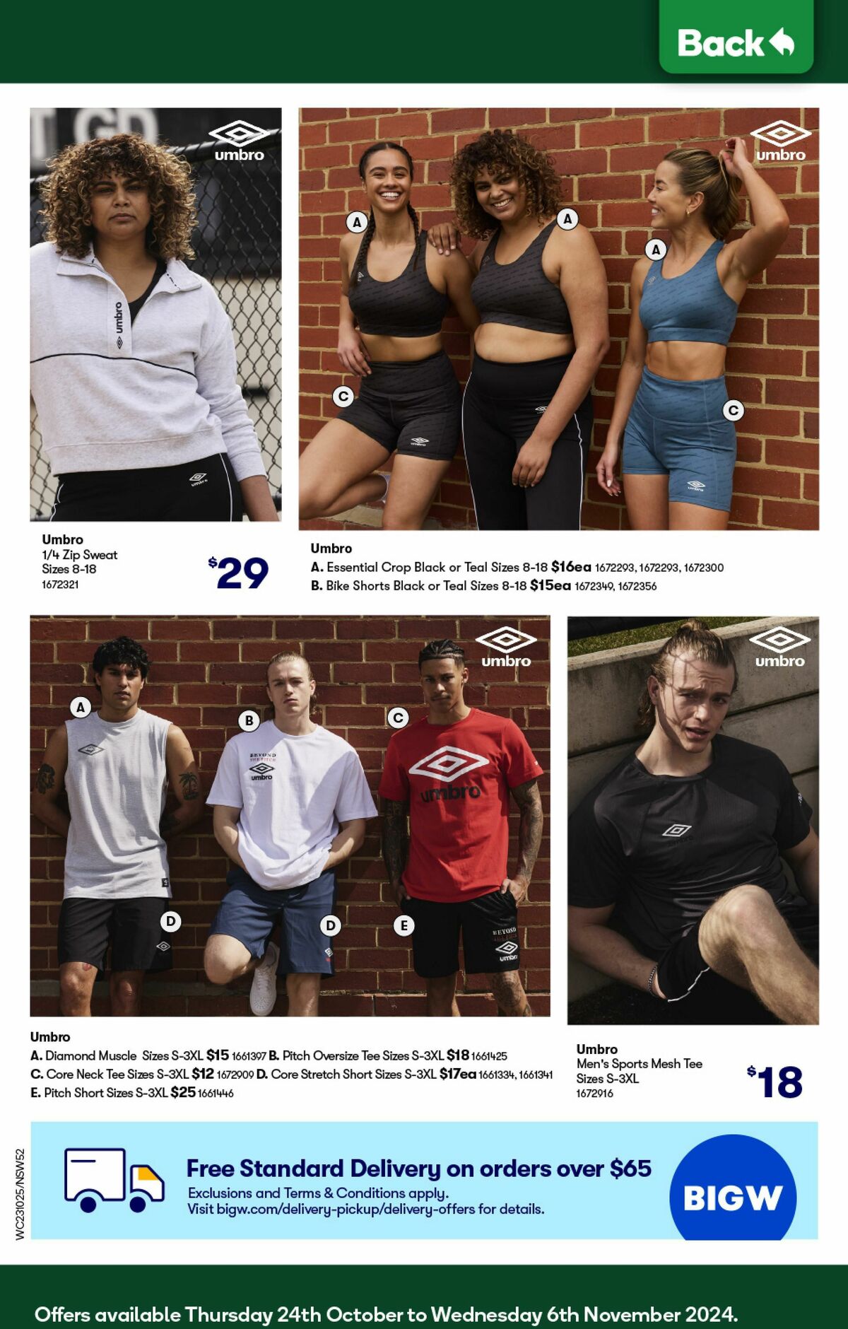 Woolworths Catalogues from 23 October