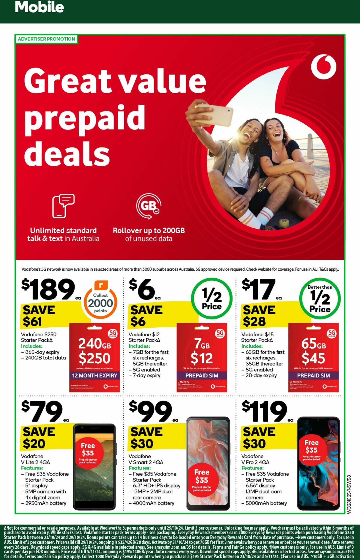 Woolworths Catalogues from 23 October