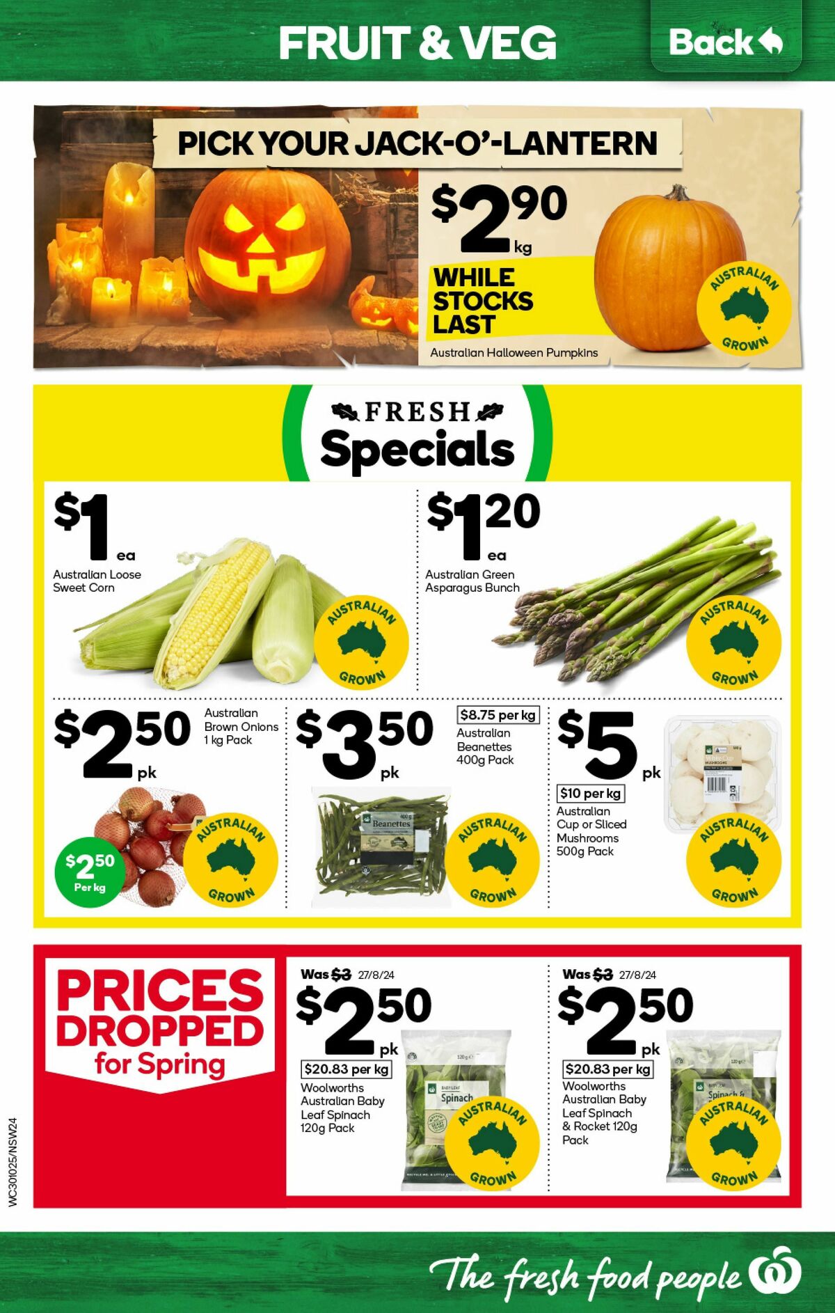 Woolworths Catalogues from 30 October