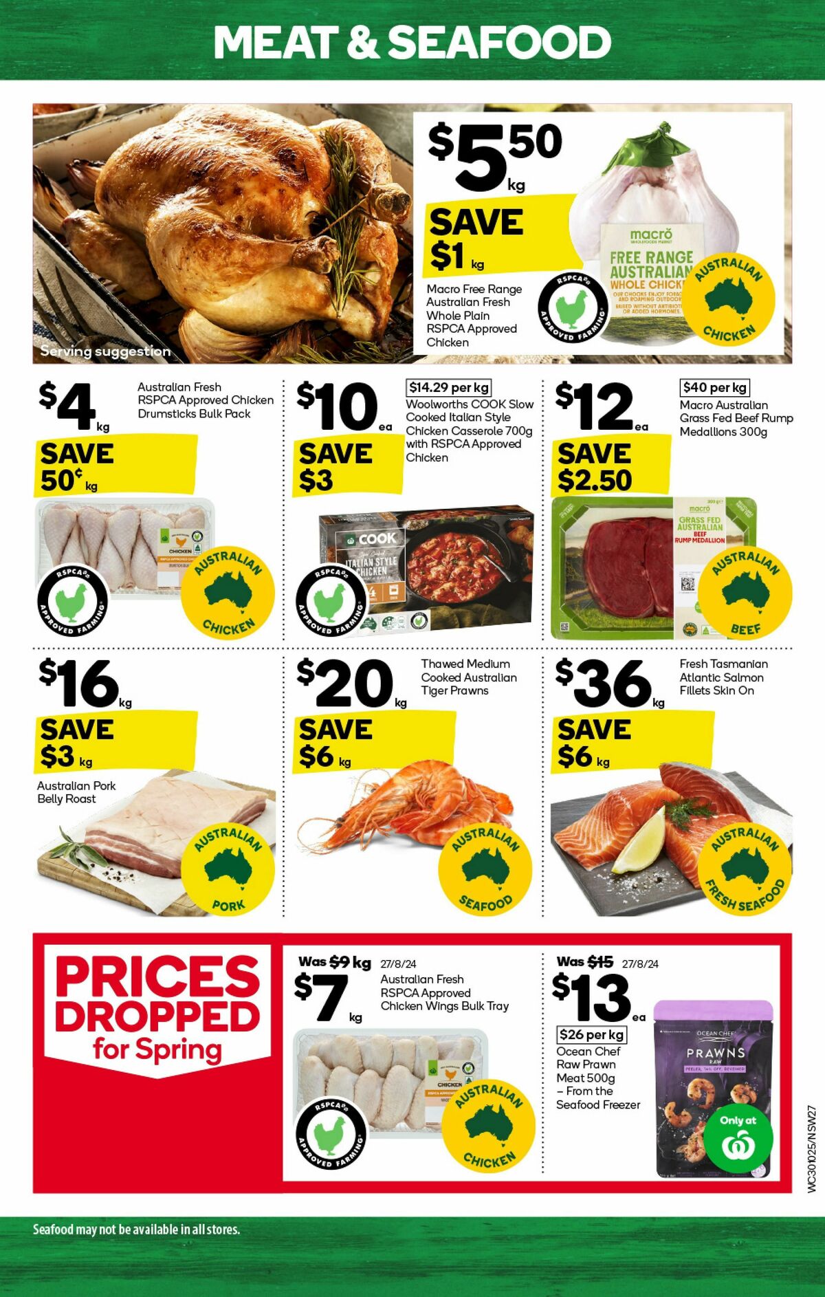 Woolworths Catalogues from 30 October