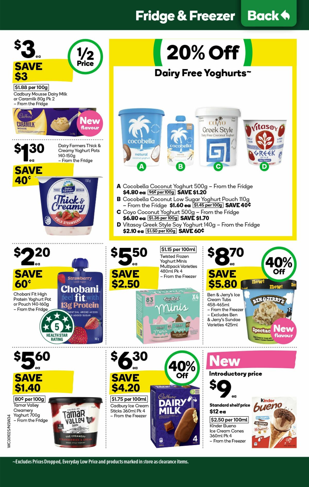 Woolworths Catalogues from 30 October