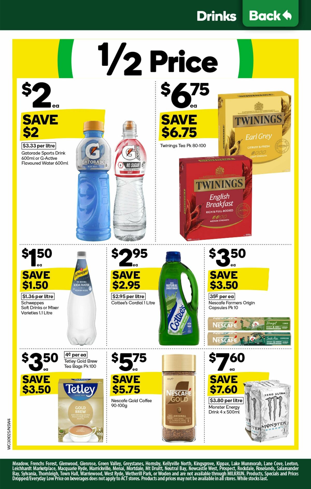 Woolworths Catalogues from 30 October