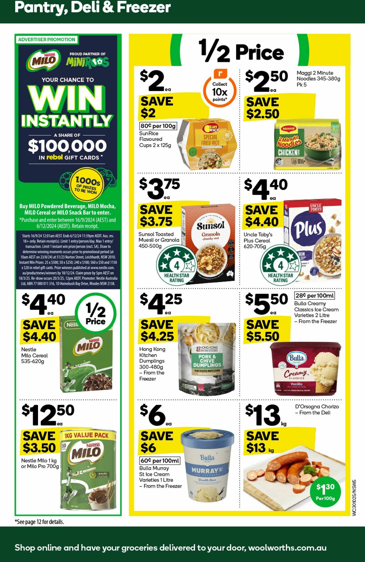 Woolworths Catalogues from 30 October