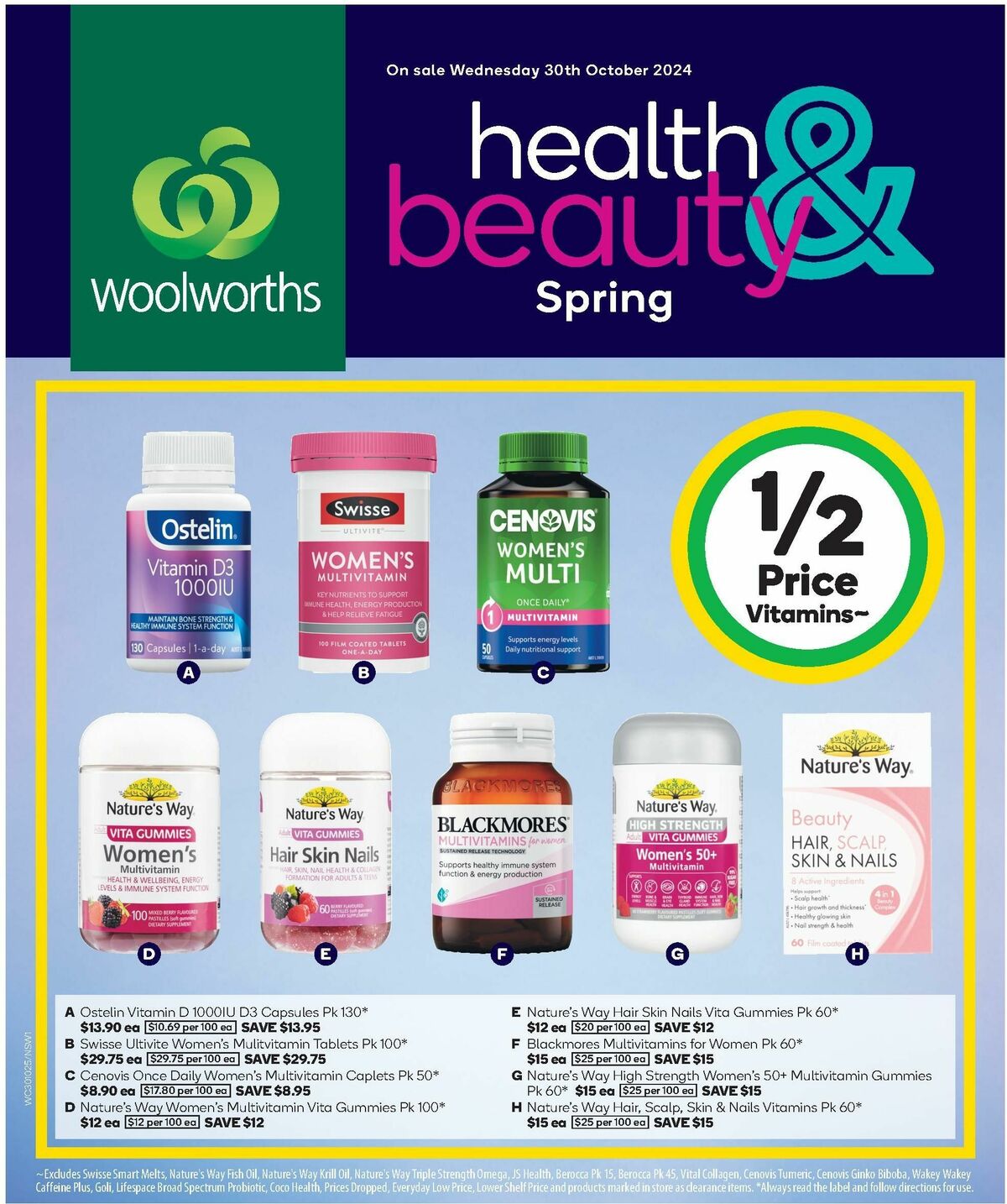 Woolworths Spring Health & Beauty Catalogue Catalogues from 30 October