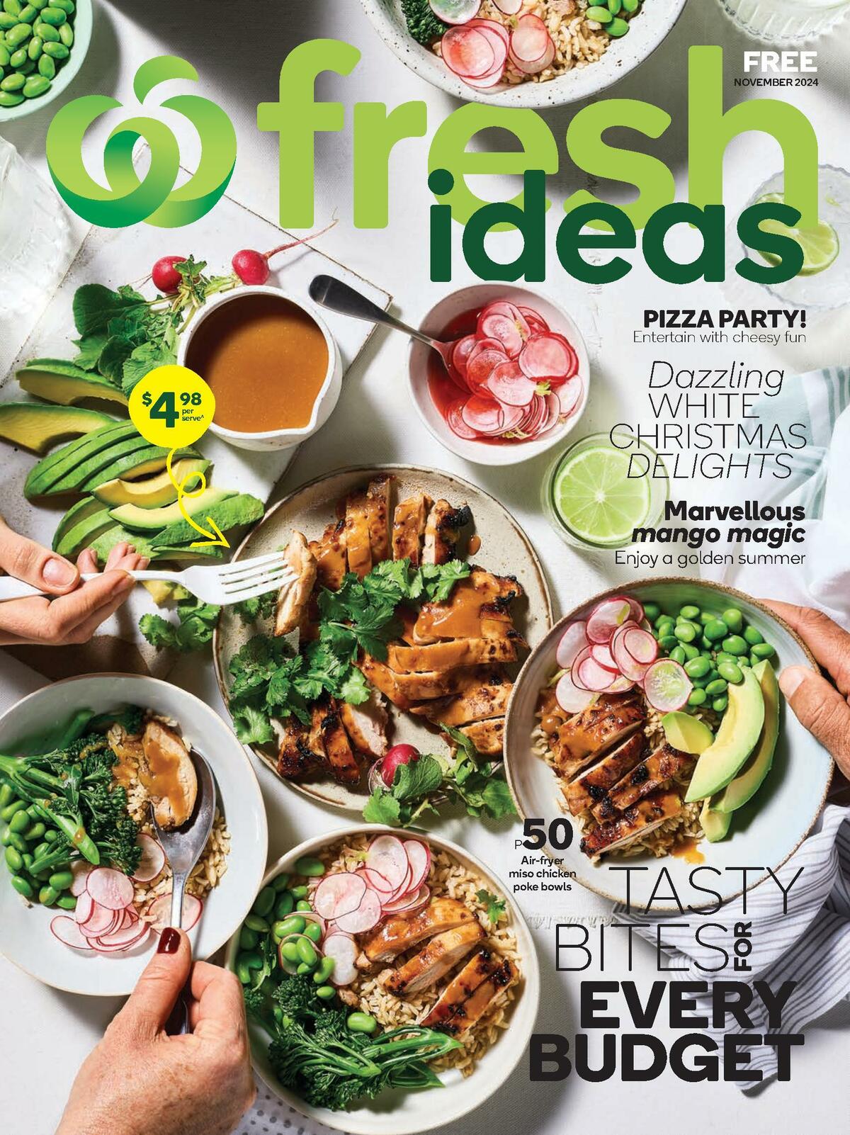 Woolworths Fresh Ideas Magazine November Catalogues from 1 November