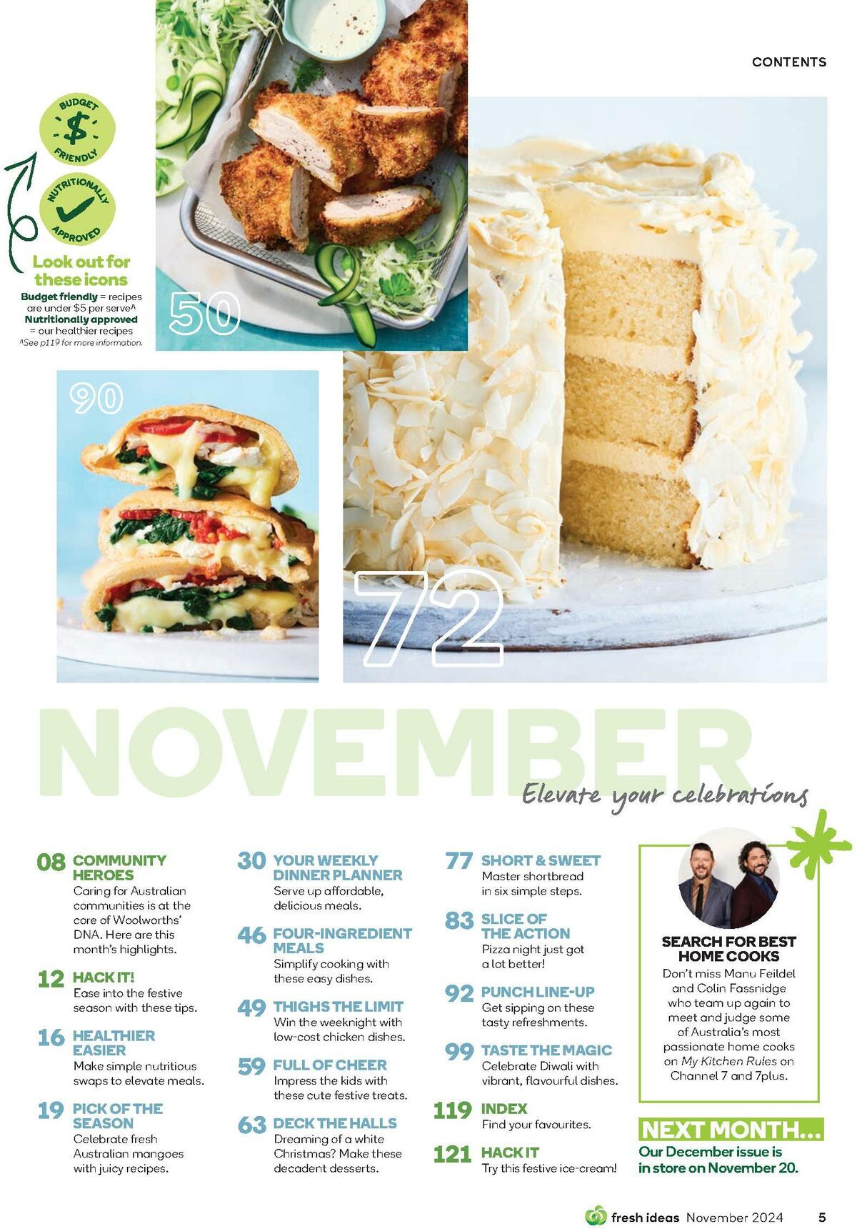 Woolworths Fresh Ideas Magazine November Catalogues from 1 November