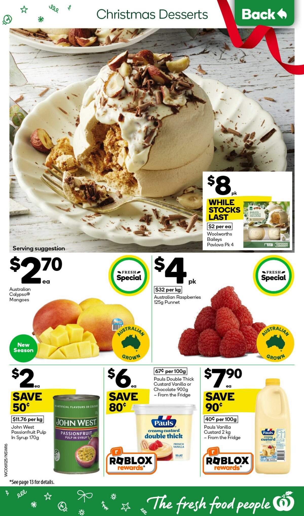 Woolworths Catalogues from 6 November