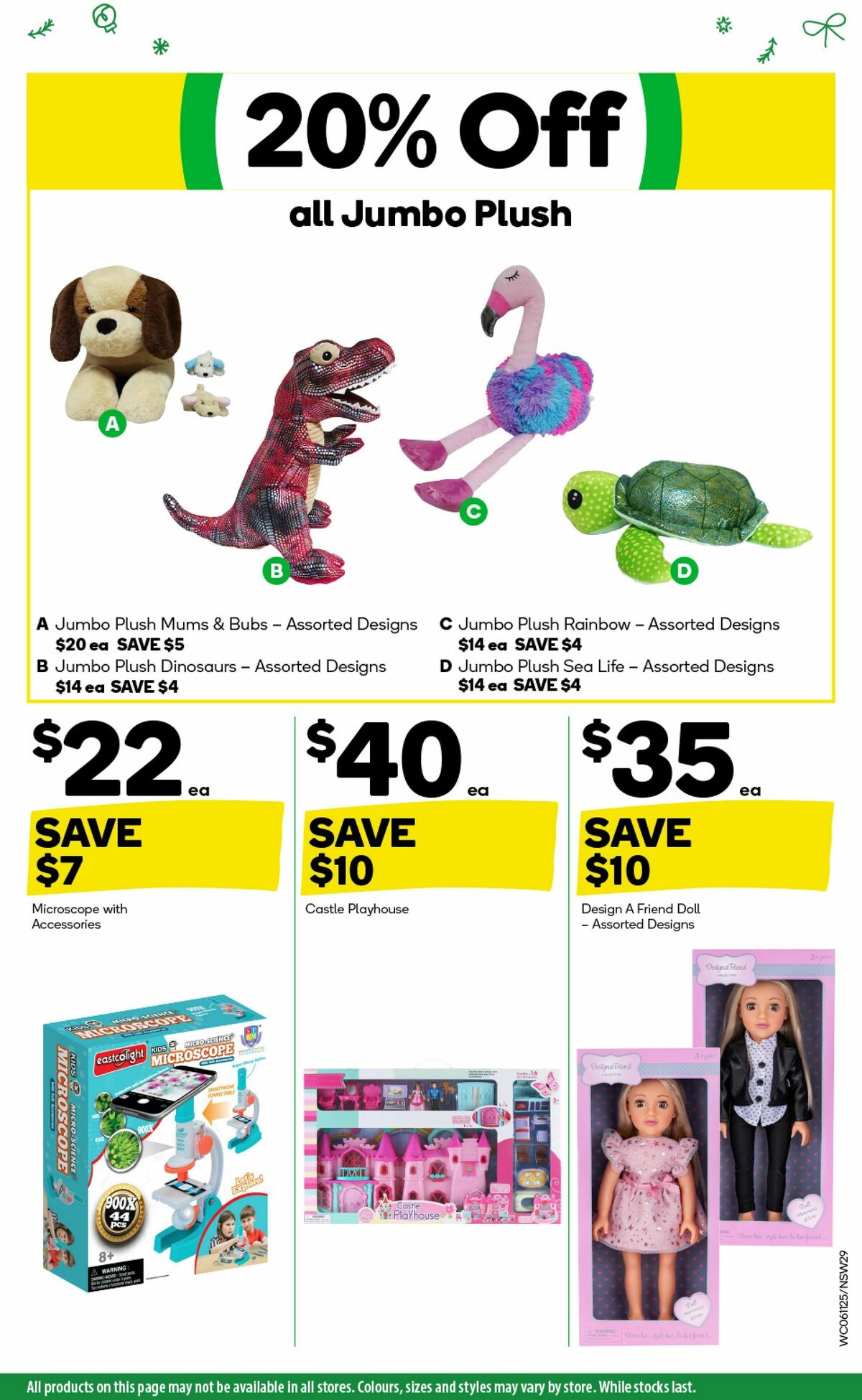 Woolworths Catalogues from 6 November