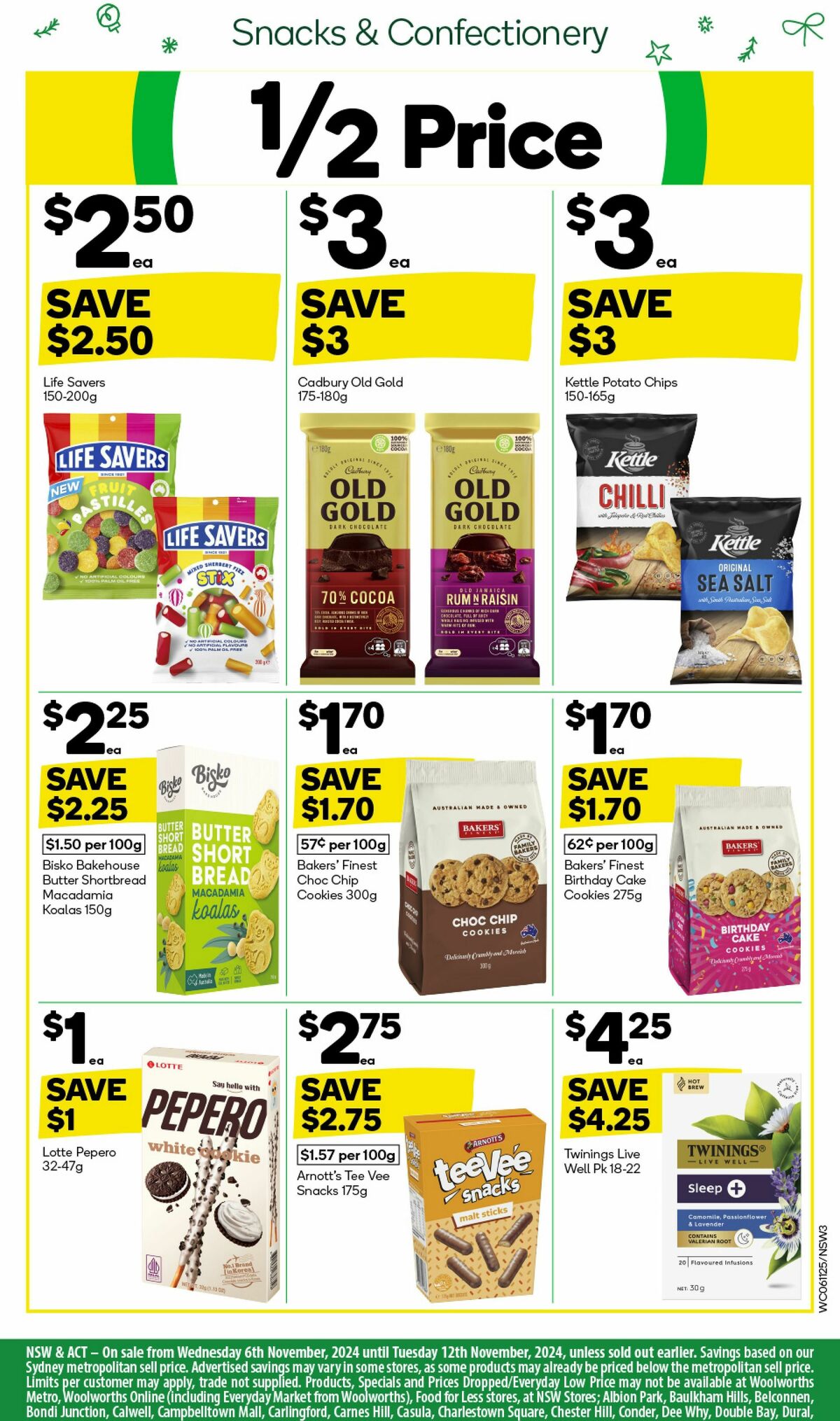 Woolworths Catalogues from 6 November