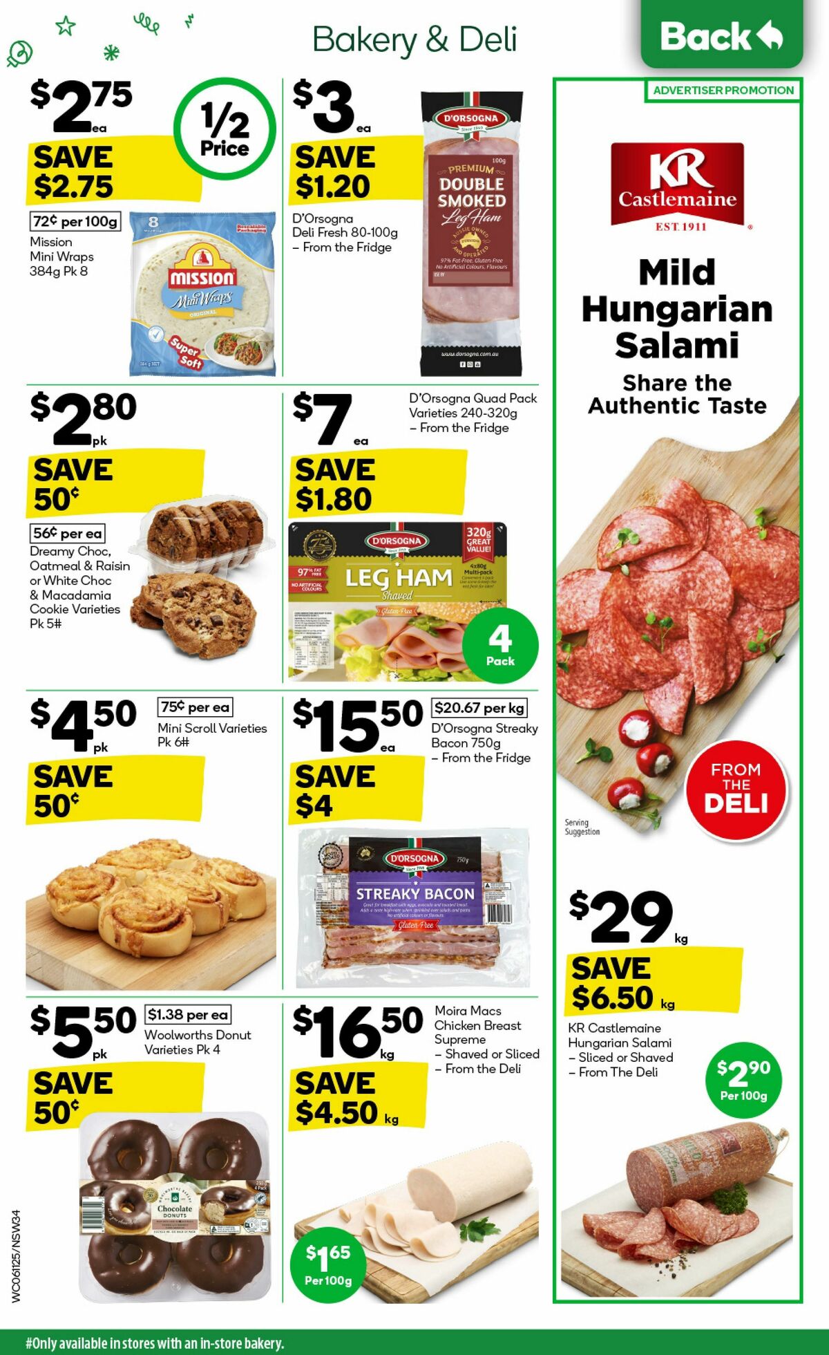 Woolworths Catalogues from 6 November