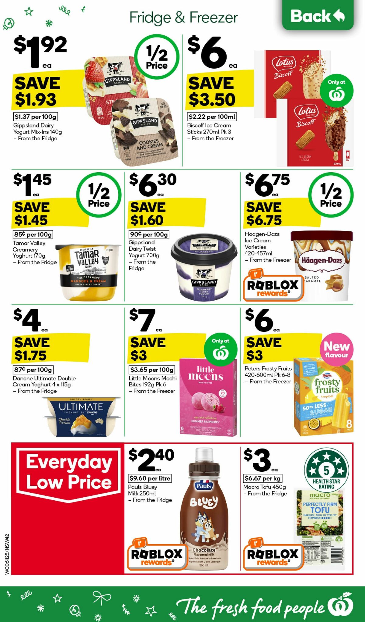 Woolworths Catalogues from 6 November