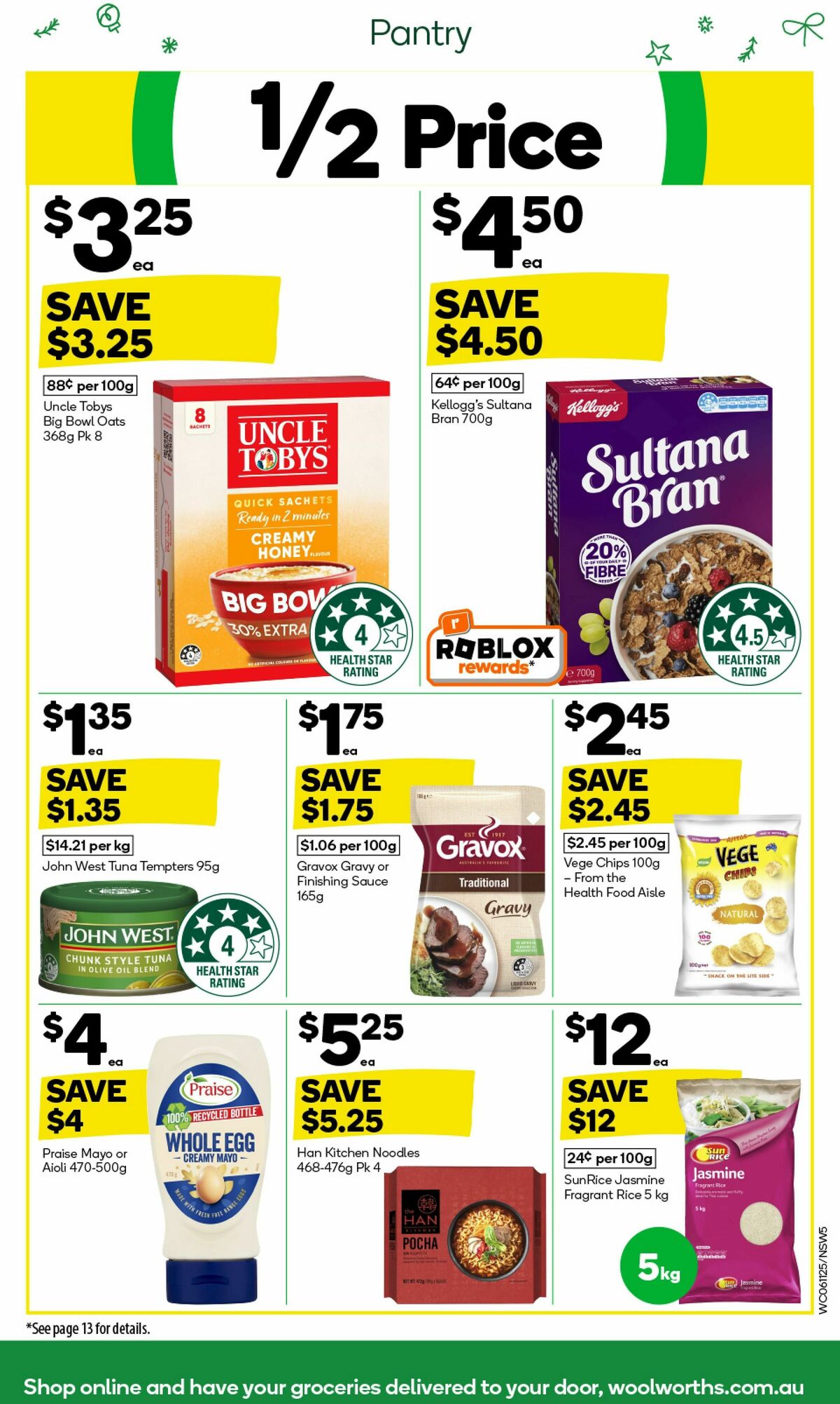 Woolworths Catalogues from 6 November