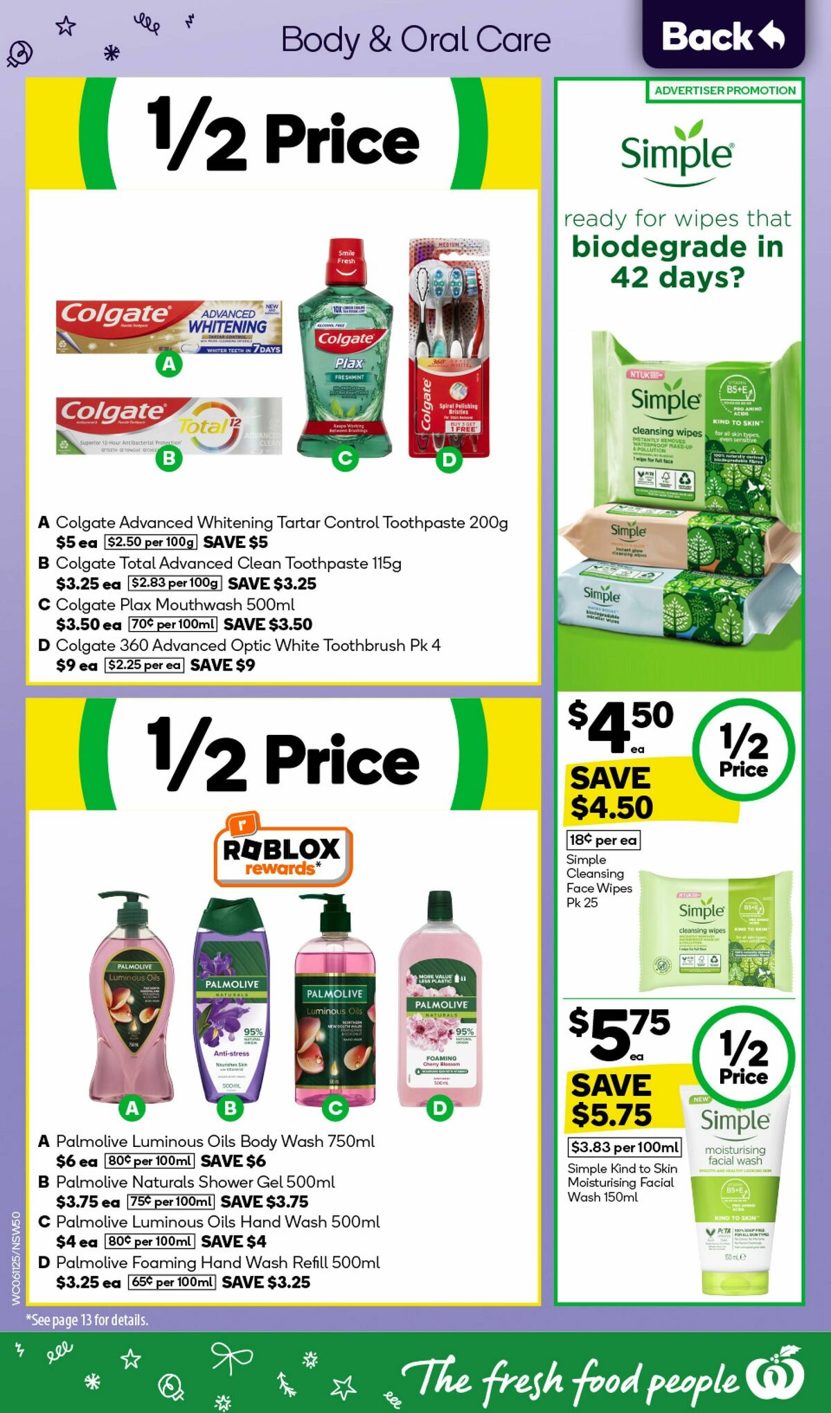 Woolworths Catalogues from 6 November