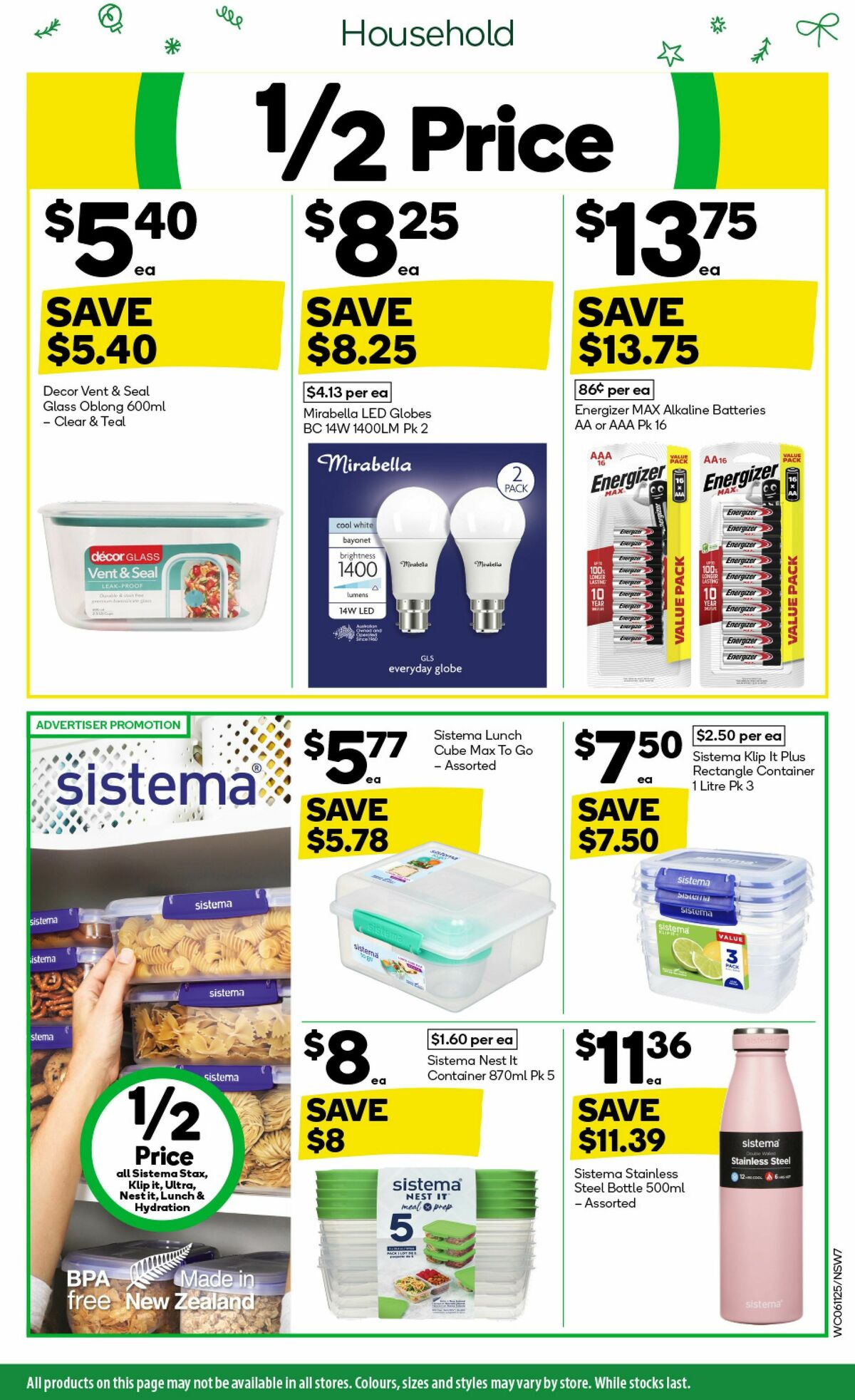 Woolworths Catalogues from 6 November