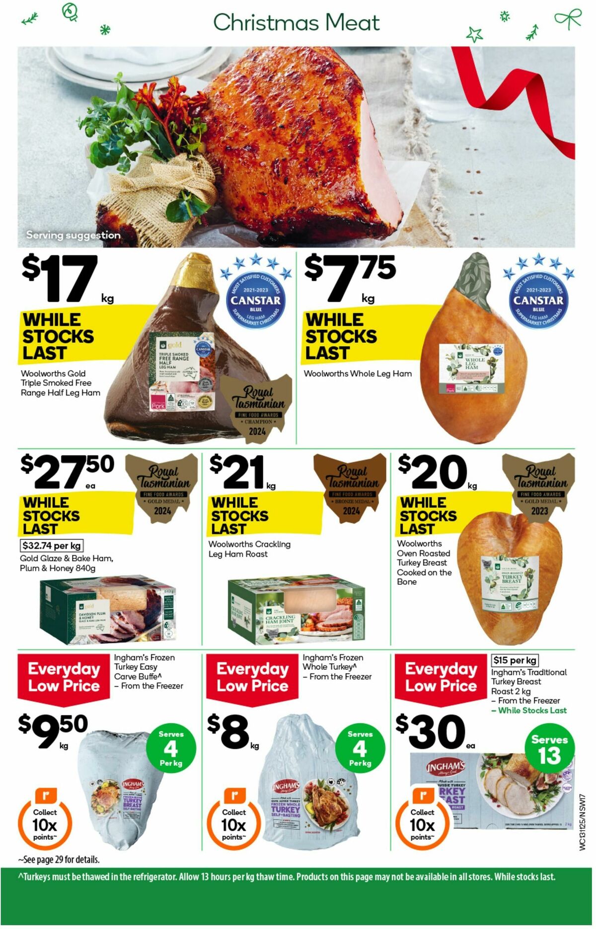 Woolworths Catalogues from 13 November