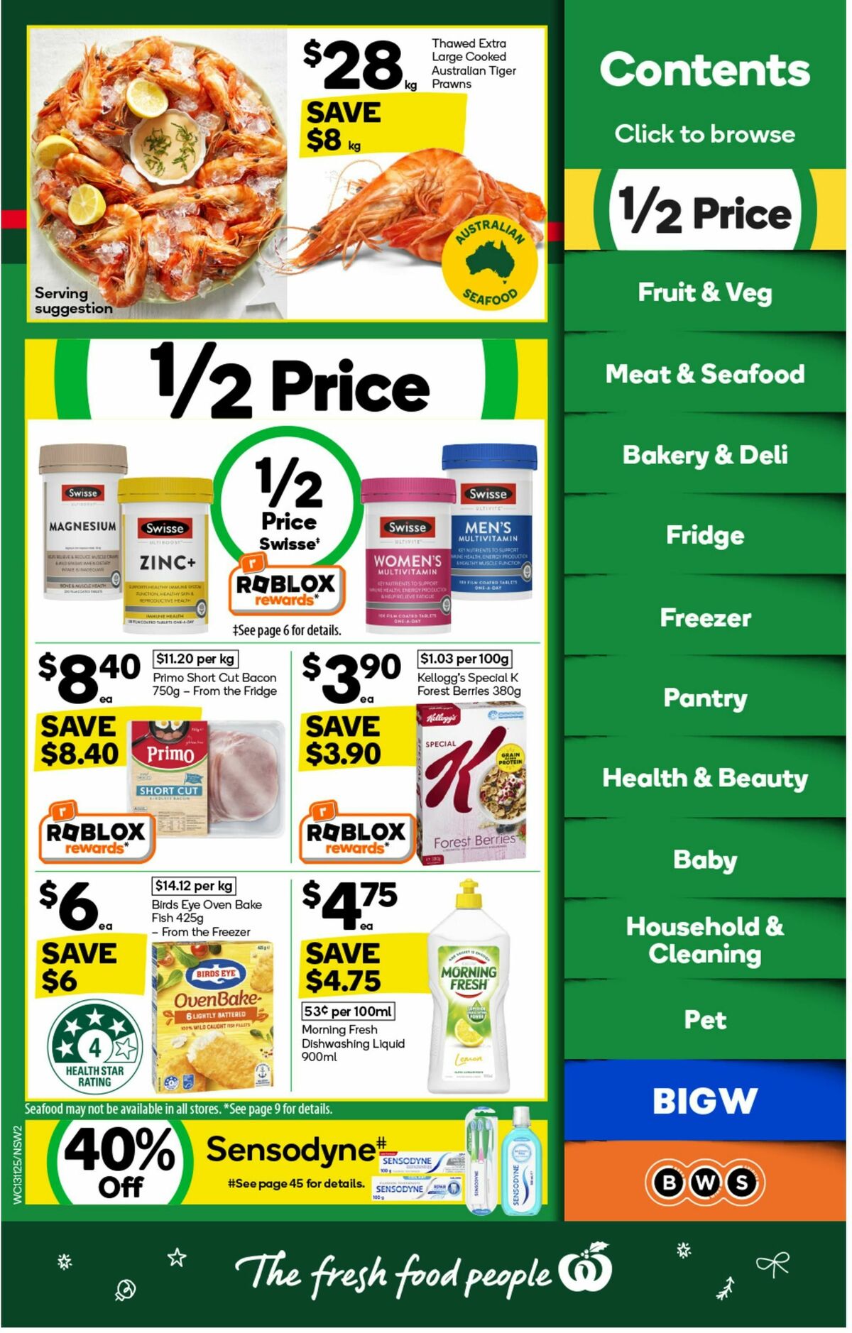 Woolworths Catalogues from 13 November