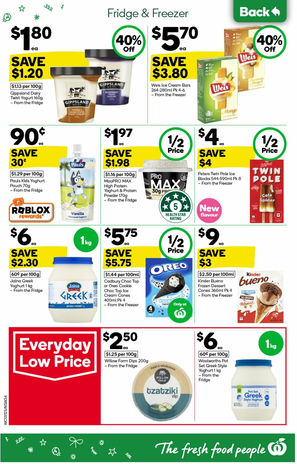 Woolworths Catalogues from 13 November