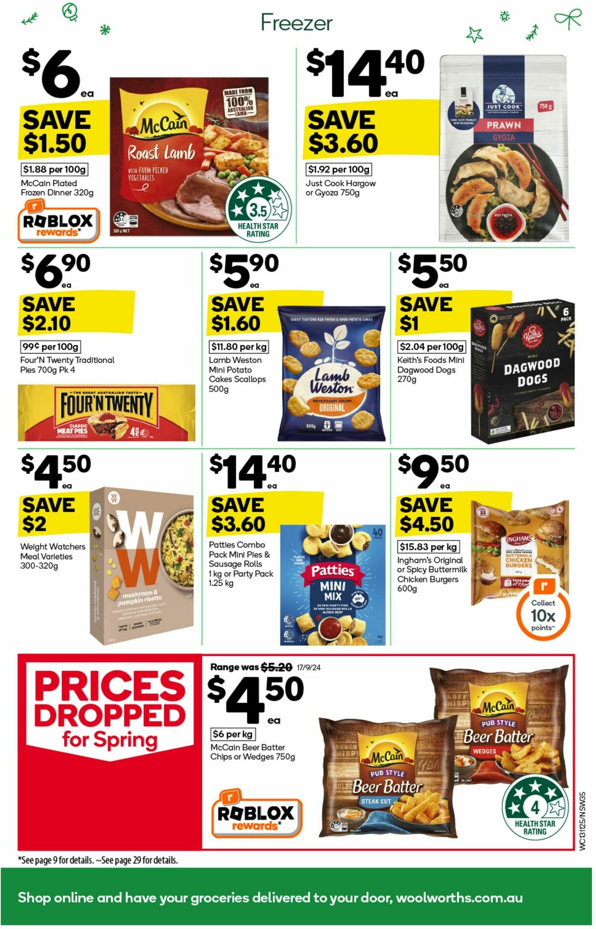 Woolworths Catalogues from 13 November