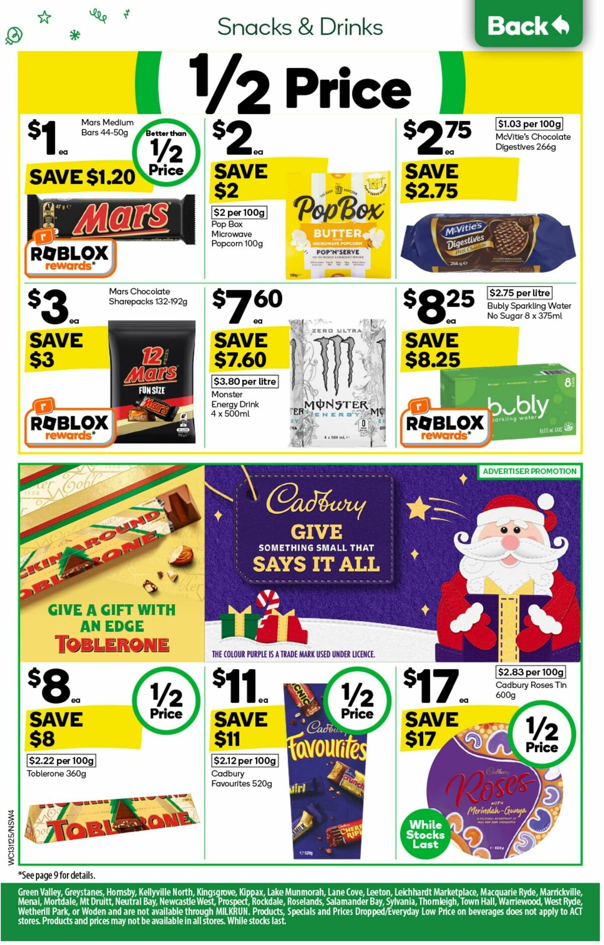 Woolworths Catalogues from 13 November