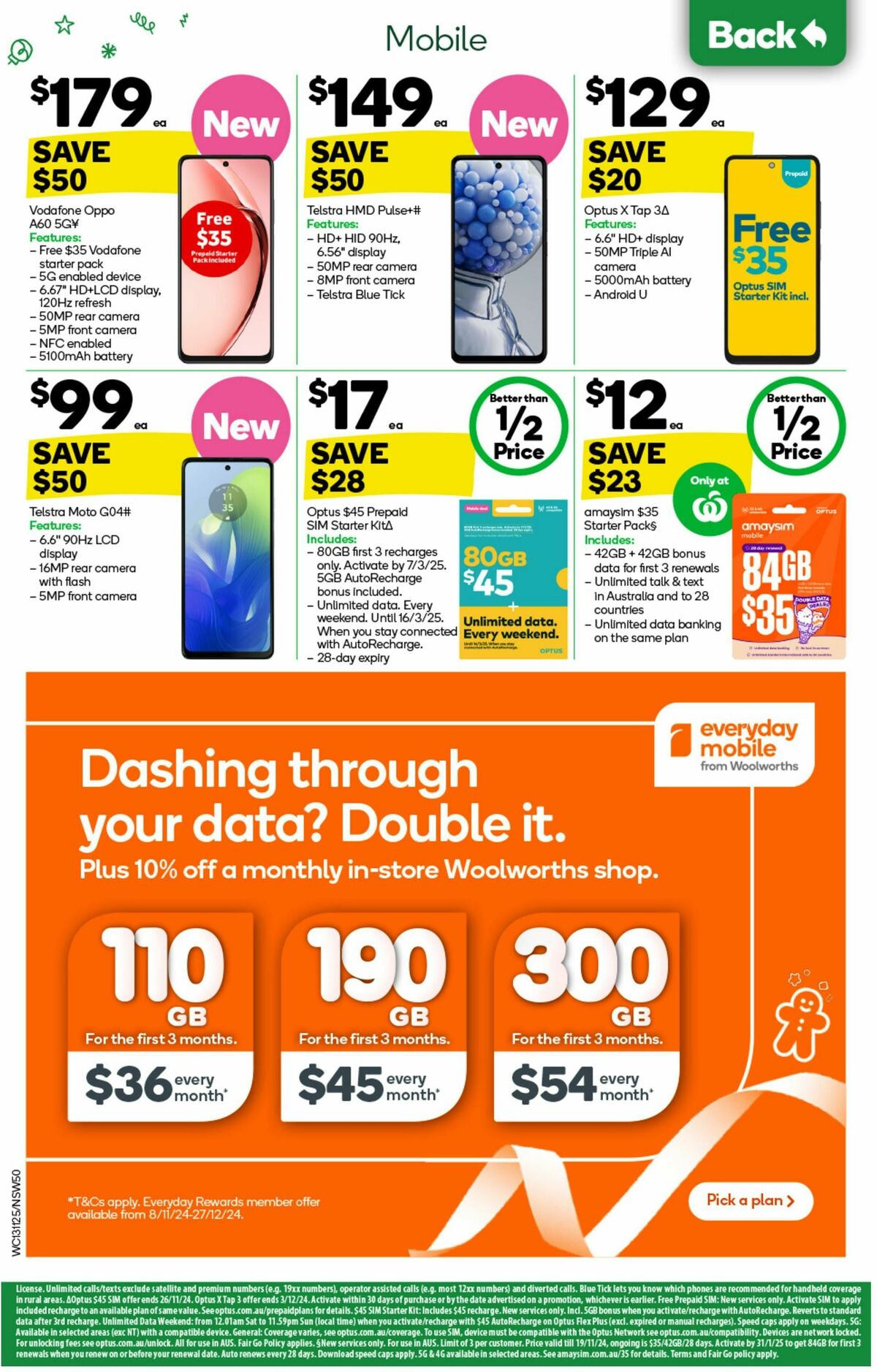 Woolworths Catalogues from 13 November